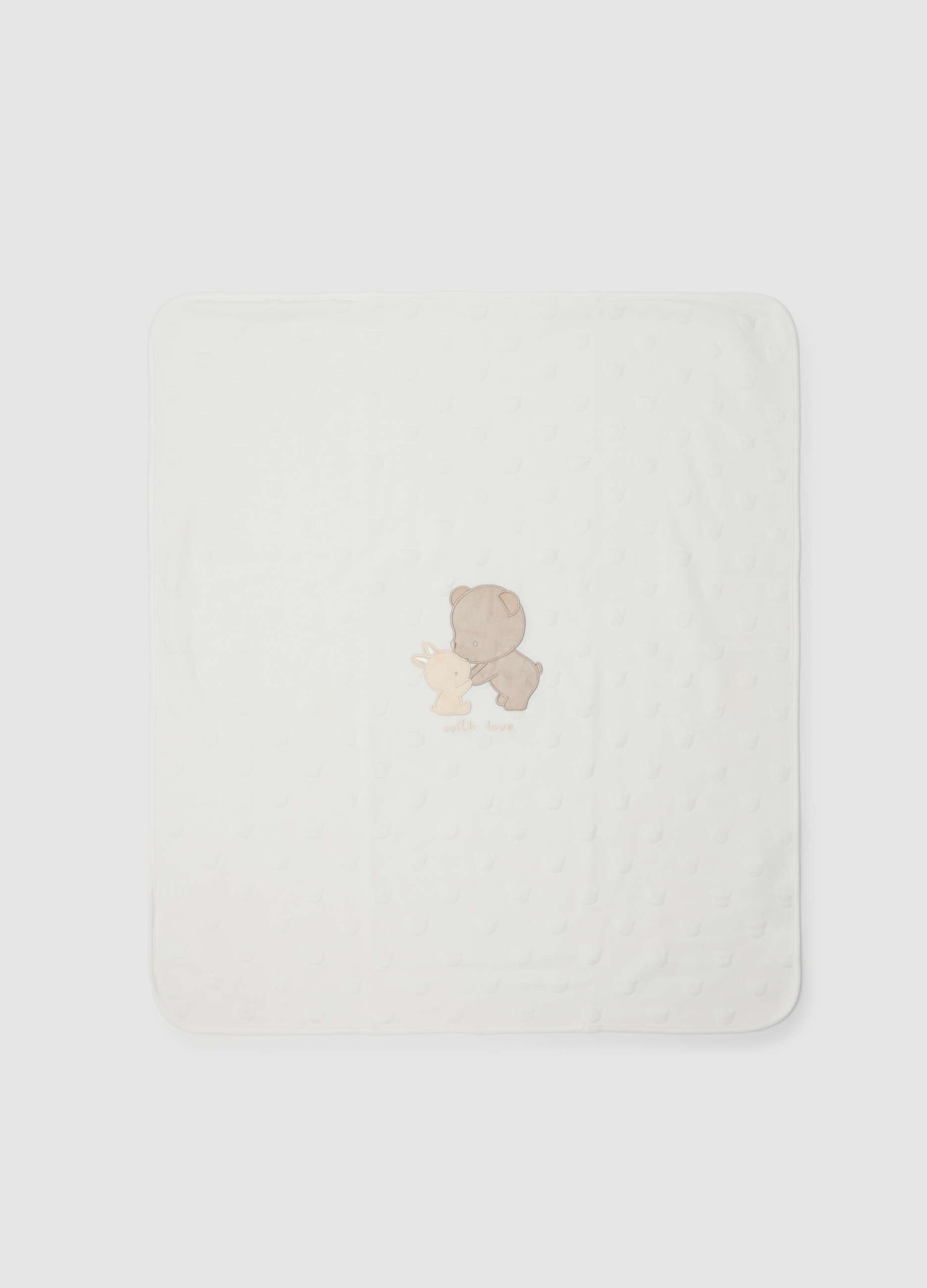 FAGOTTINO, Copertina Da Neonato In Misto Cotone Bianca Elasticizzata, Unisex, Bianco, Taglia: ONE SIZE