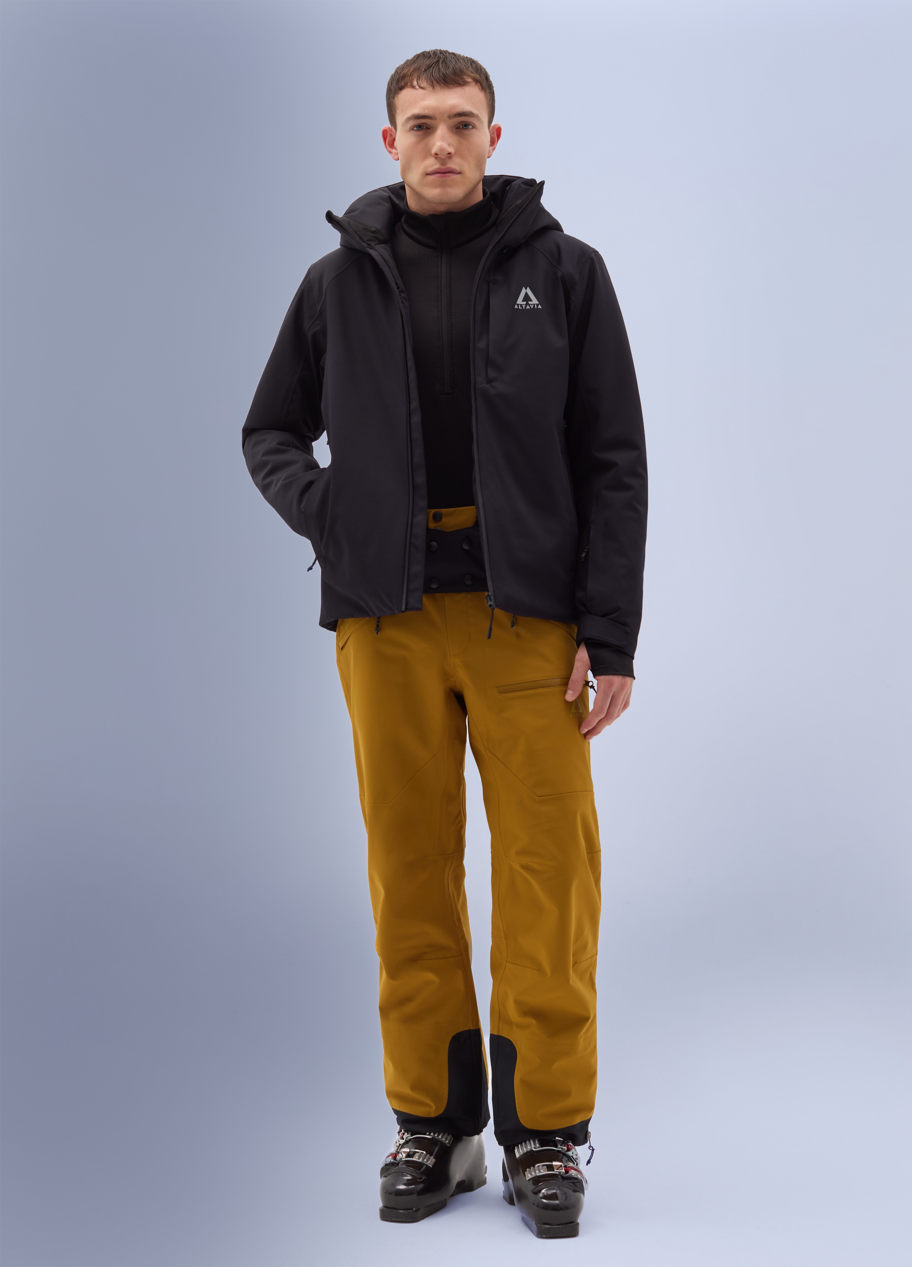 ALTAVIA, Sobrepantalón De Esquí Altavia By Deborah Compagnoni, Hombre, Beige Oscuro, Talla: XXL