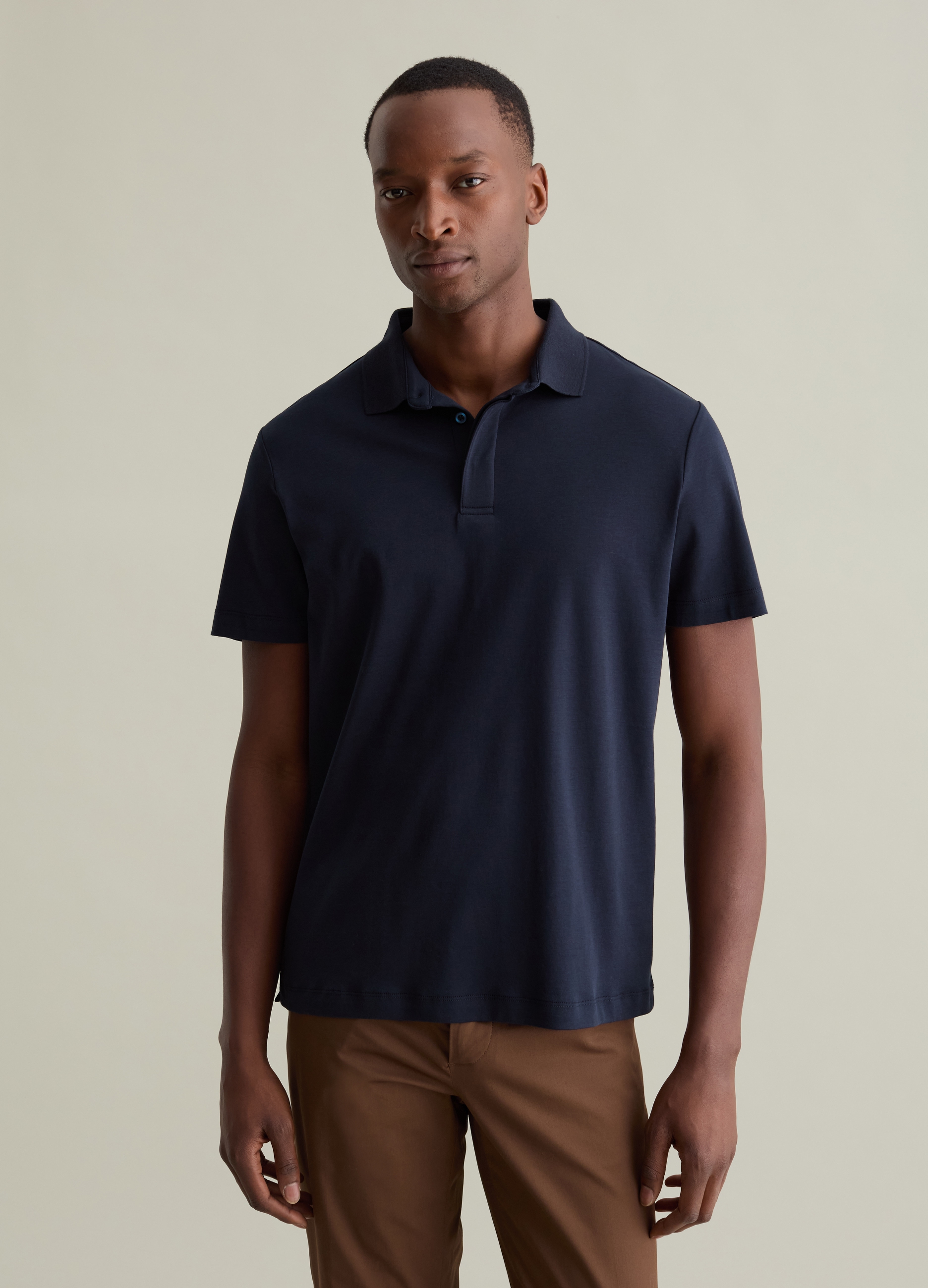 PIOMBO, Polo In Cotone, Uomo, Blu, Taglia: S