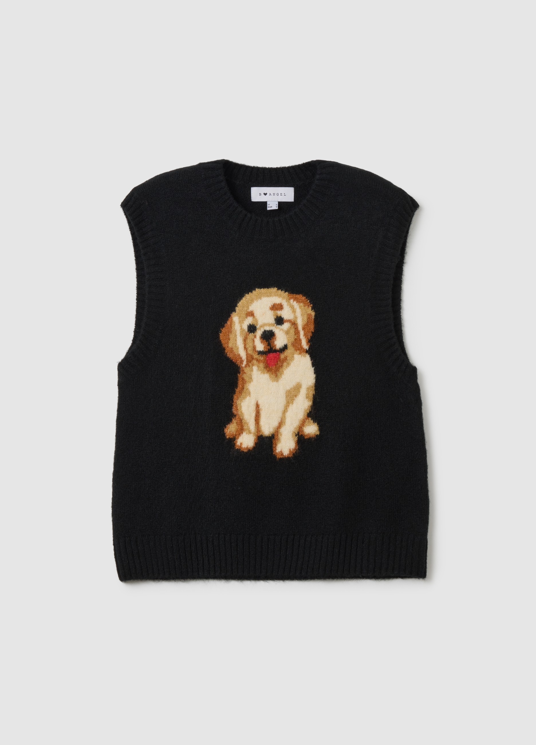 Gilet Nero Regular Fit, Mujer, Gunmetal, Talla: 36