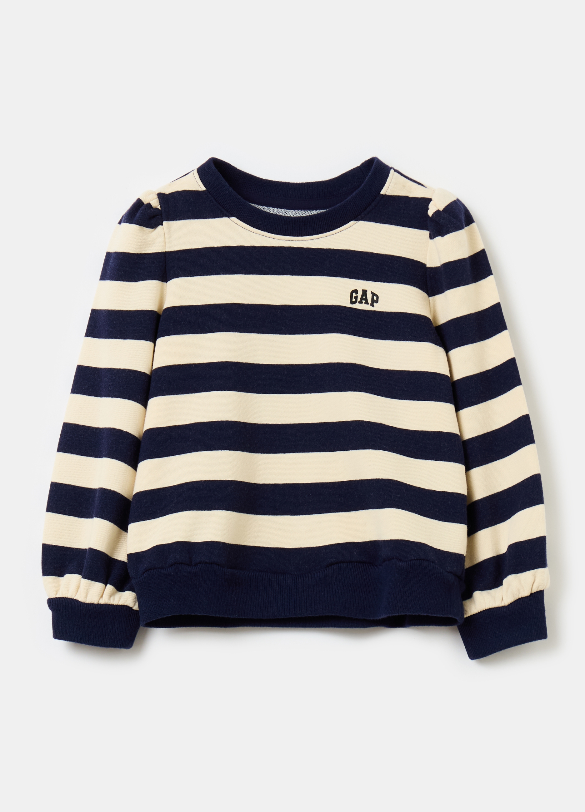 OVS, Felpa Con Ricamo Logo Maniche A Palloncino, Unisex, Multicolor, Taglia: 6-12M/69-74