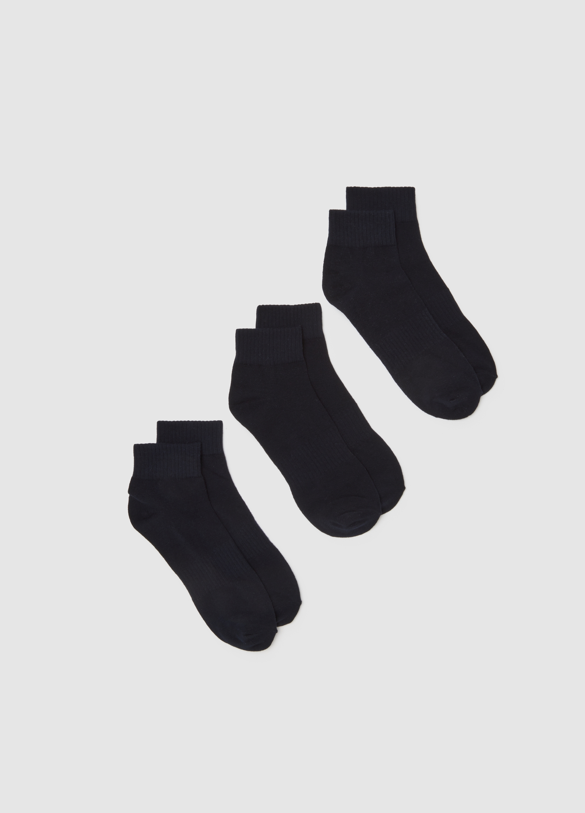 Juego De Calcetines Azul De Mezcla De Algodón, Hombre, Azul oscuro, Talla: 38/42