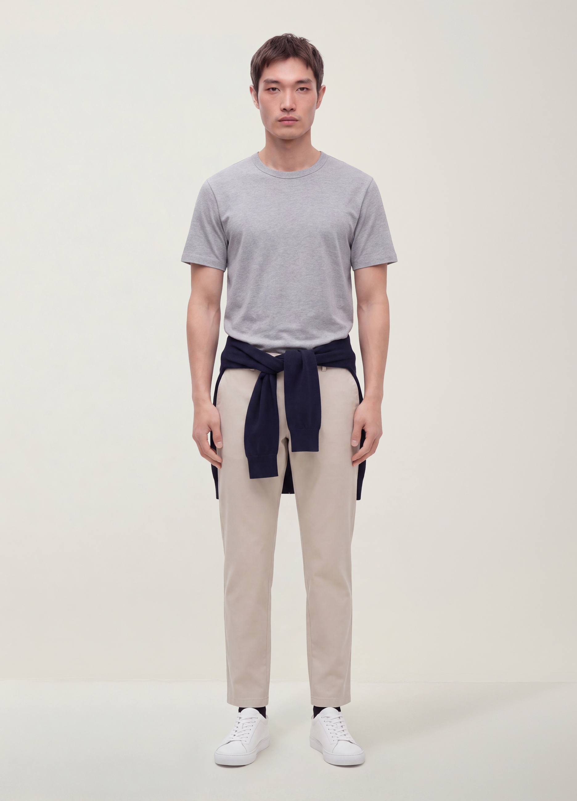 OVS, T-shirt Grigia In Puro Cotone A Girocollo Relaxed Fit, Uomo, Grigio, Taglia: M