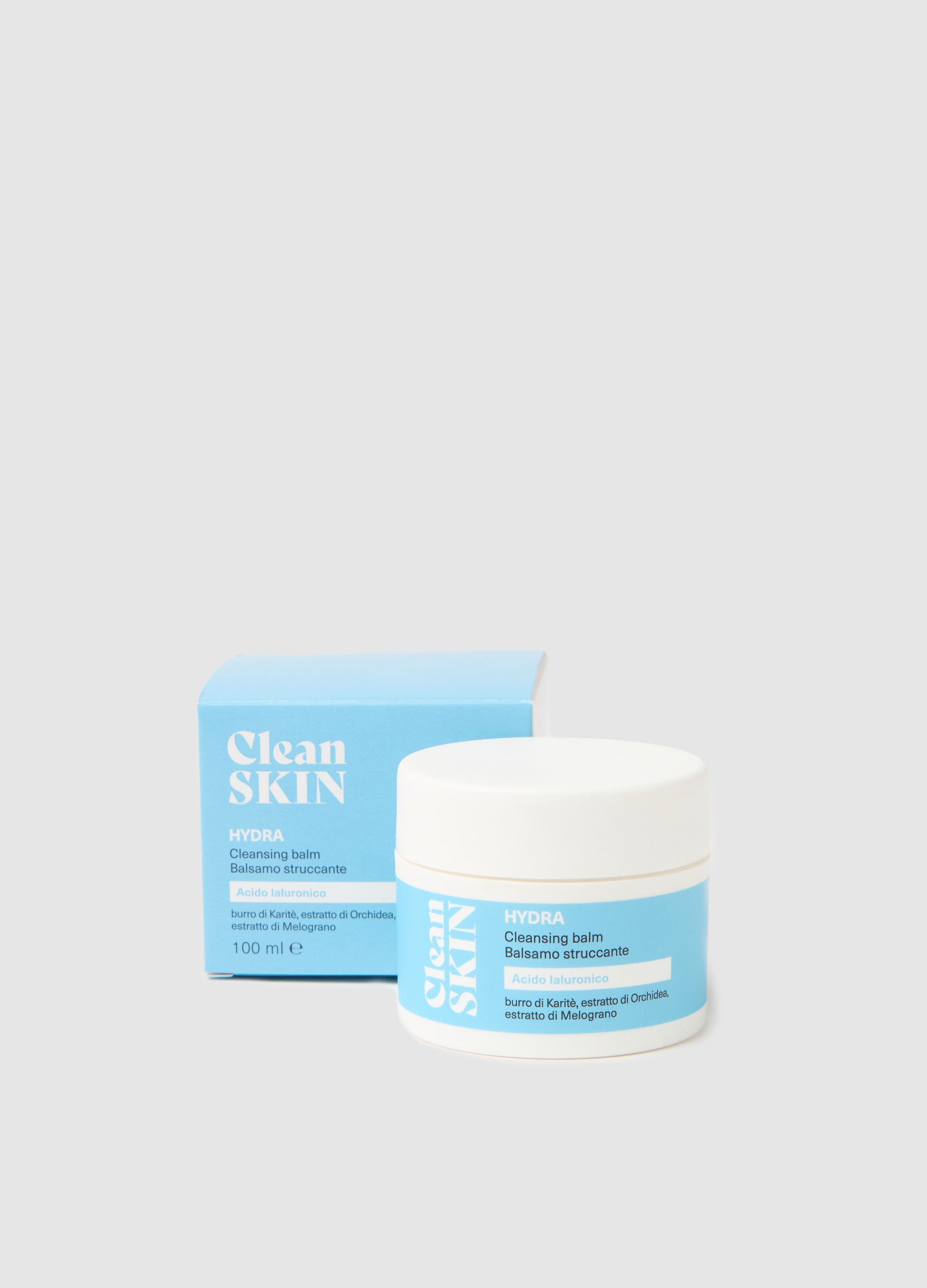 SKIN&CLEAN, Burro Struccante Con Acido Ialuronico 100ml, Donna, Bianco, Taglia: FASUL