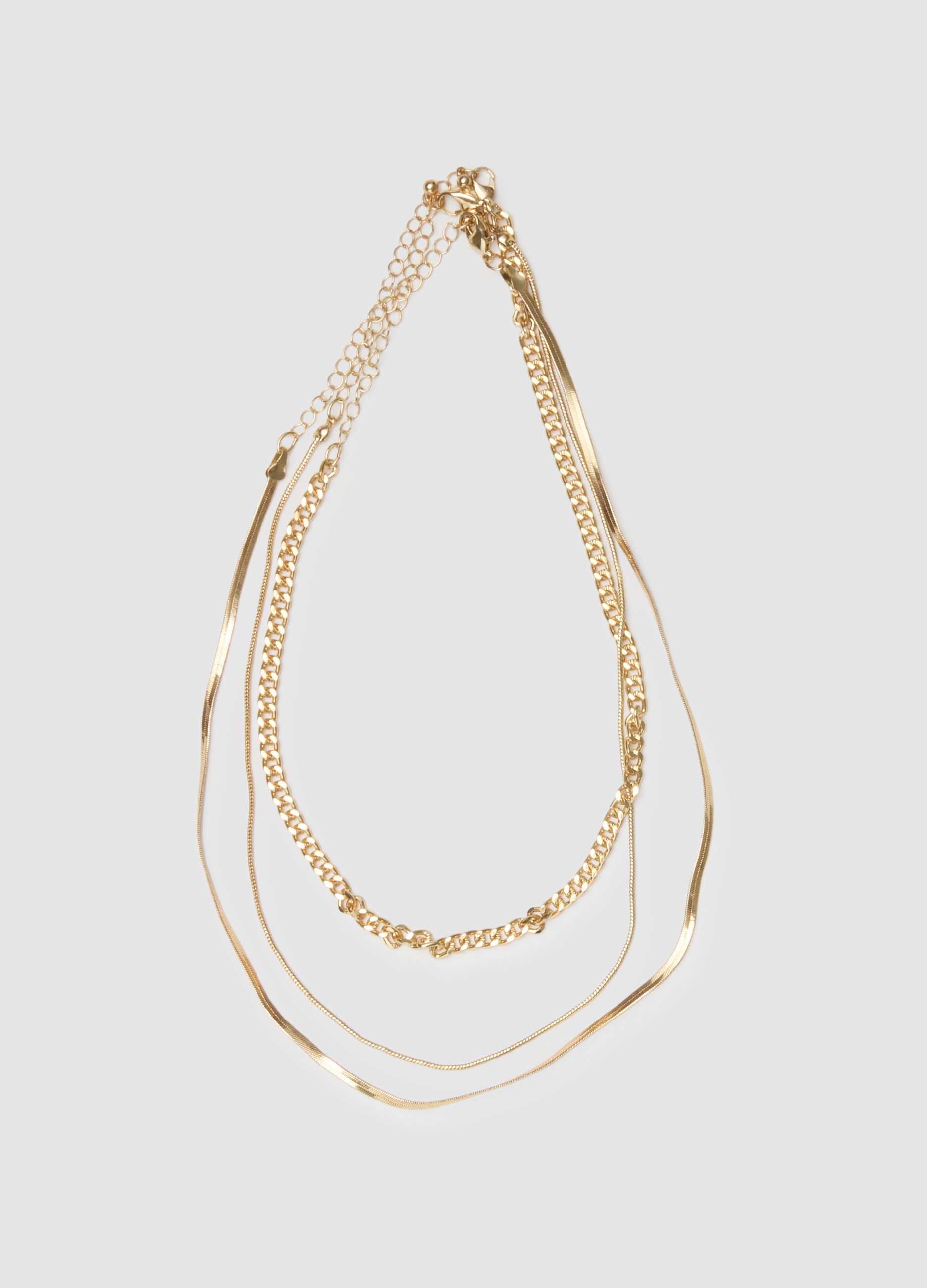 OVS, Collana In Acciaio Dorata, Donna, Oro, Taglia: ONE SIZE