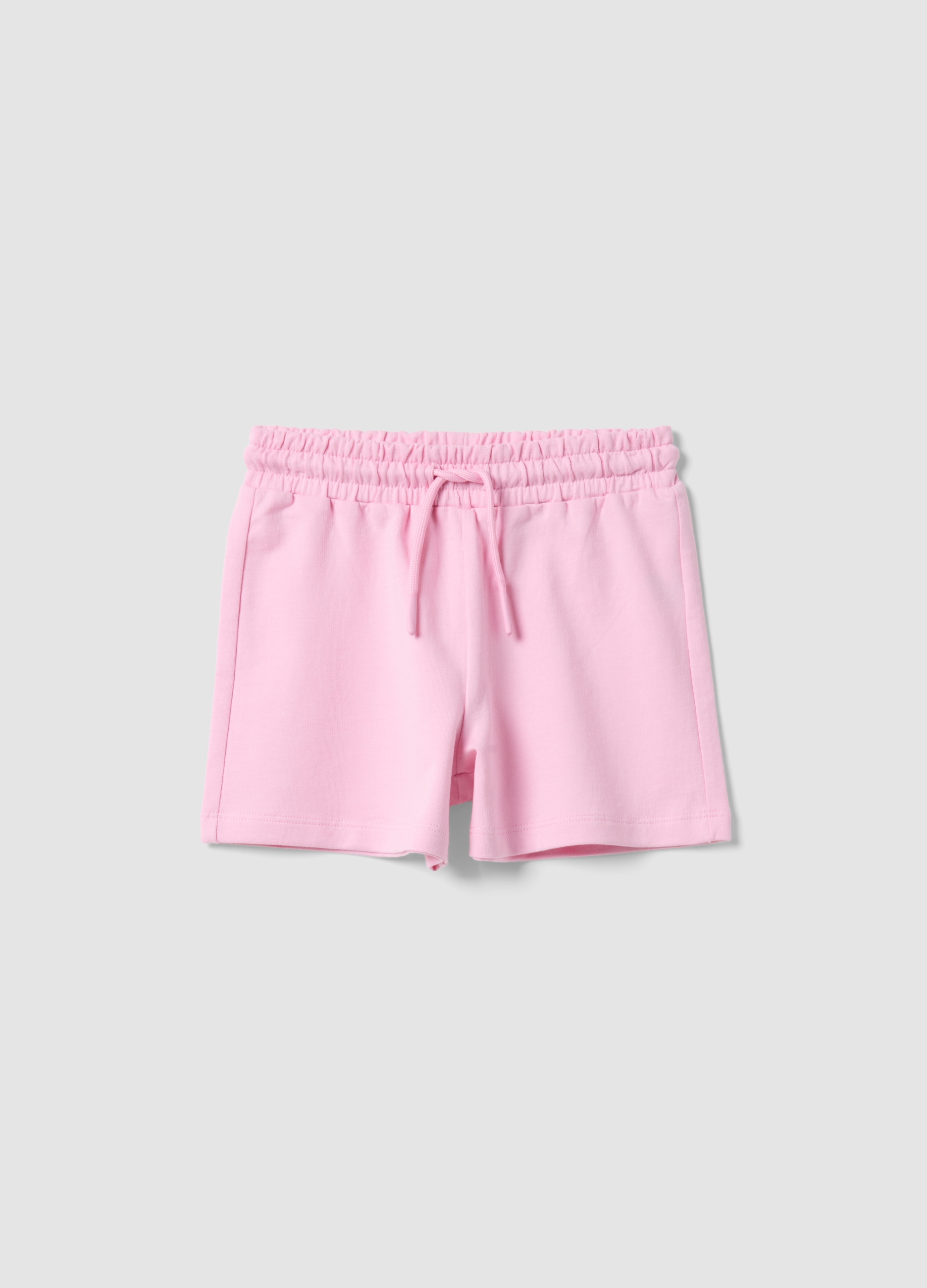 OVS KIDS, Short Rosa De Algodón Puro Para Niña, Corte Regular, Niña, Rosa Claro, Talla: 4-5