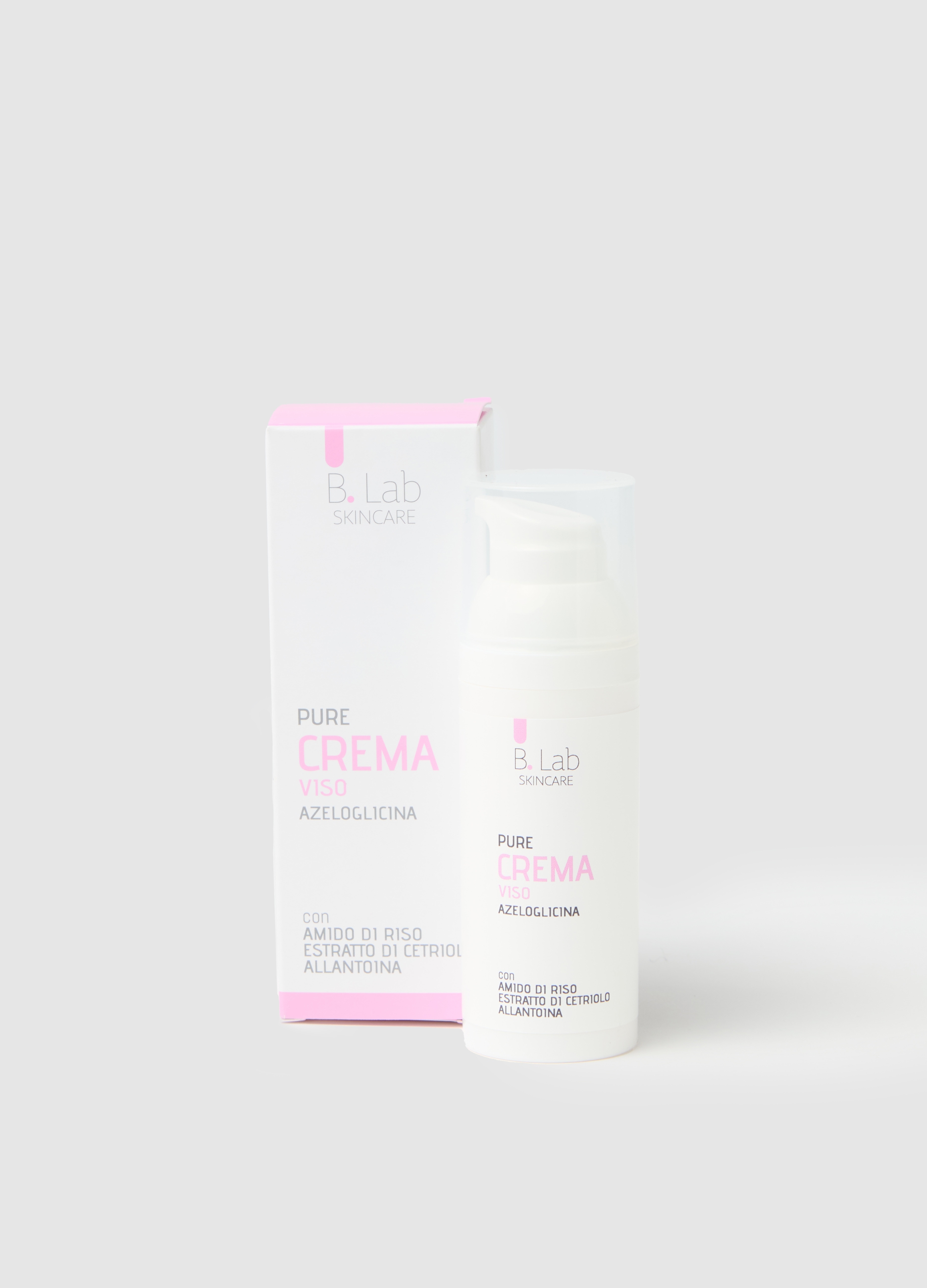 B.LAB, Crema Viso Pure 50ml, Donna, Bianco, Taglia: FASUL