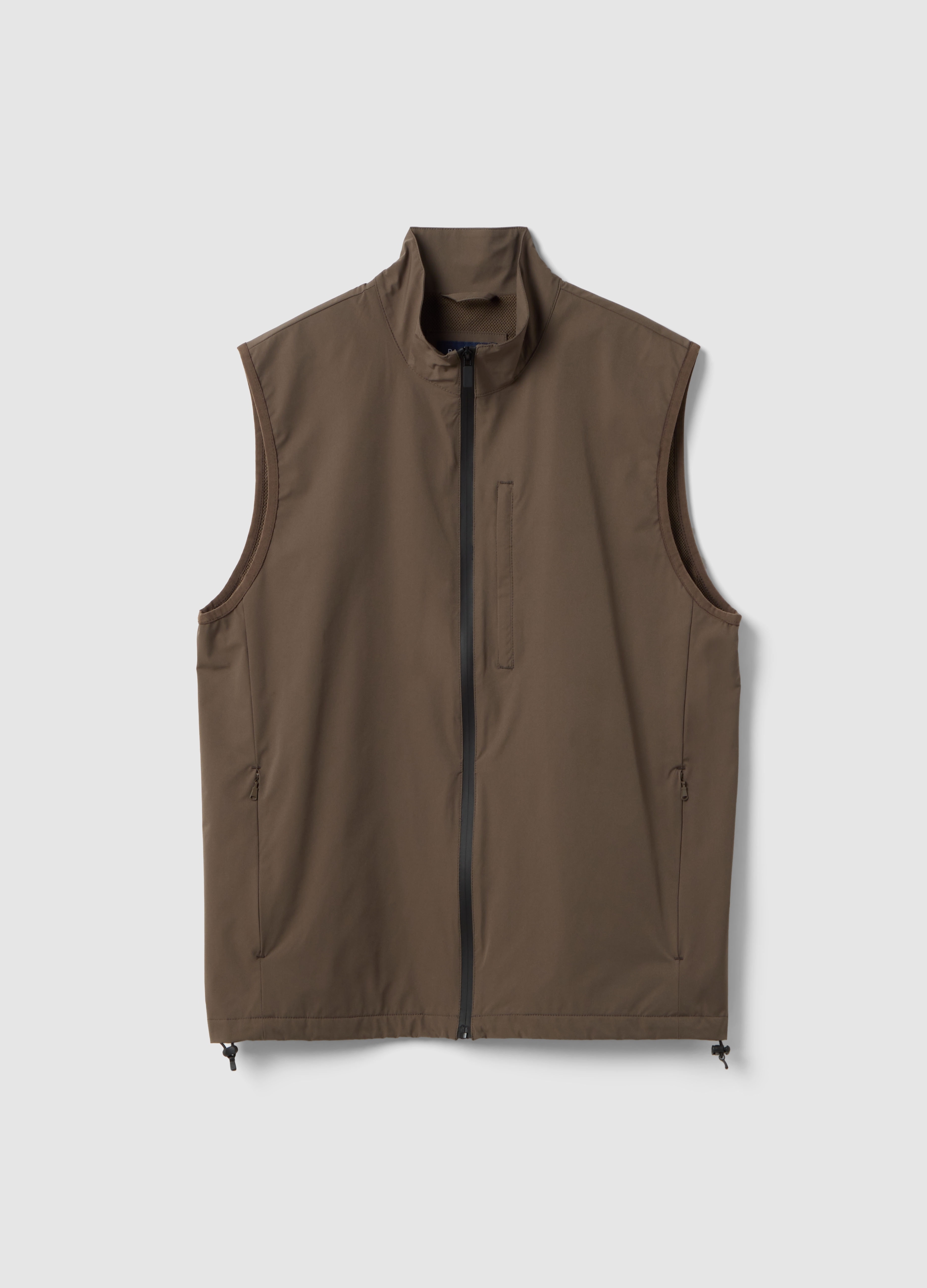 Piombo Tech, Chaleco Ultraligero Marrón Ajuste Regular Con Cremallera Completa, Hombre, Marrón chocolate, Talla: XL