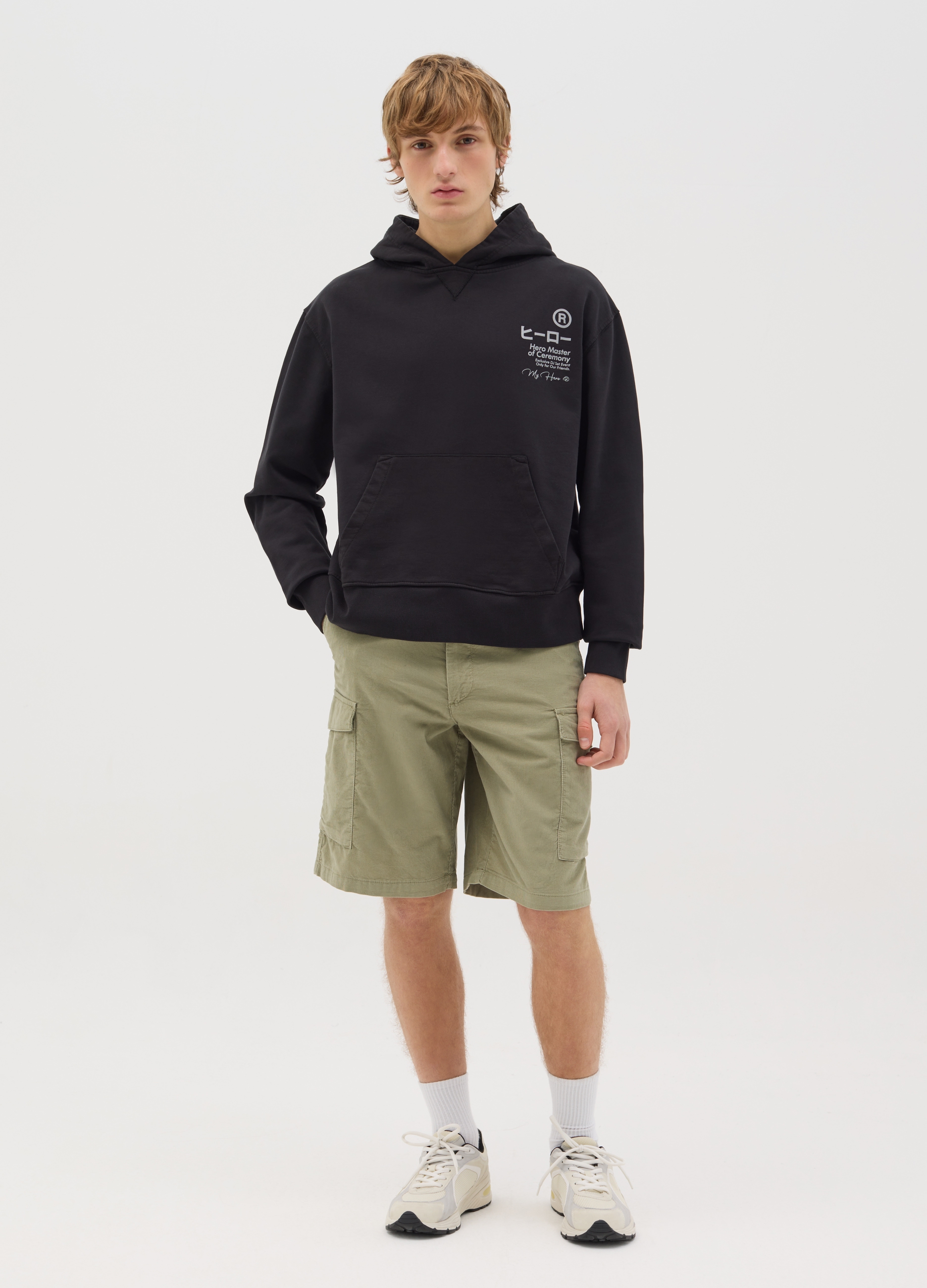 OVS, Bermudas Cargo De Algodón Verde, Hombre, Verde Pistacho, Talla: 50