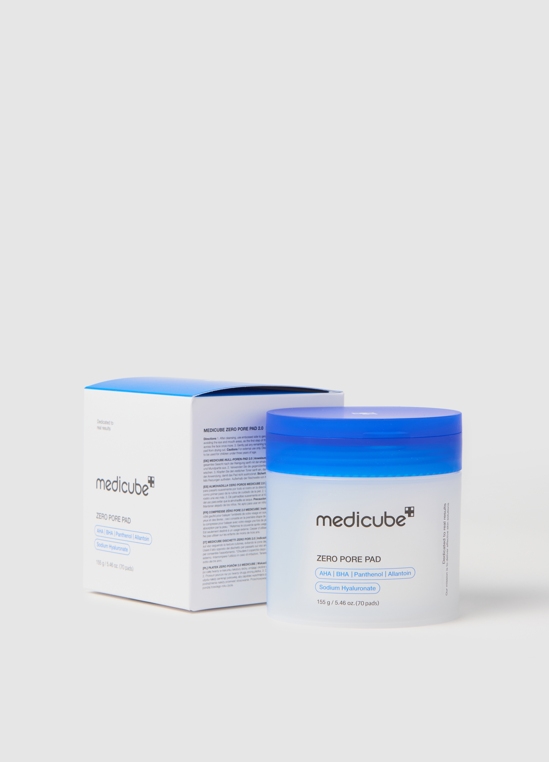 MEDICUBE , Zero Pore Pad 2.0 155g (70 Stück), Frau, Bianco, Größe: FASUL