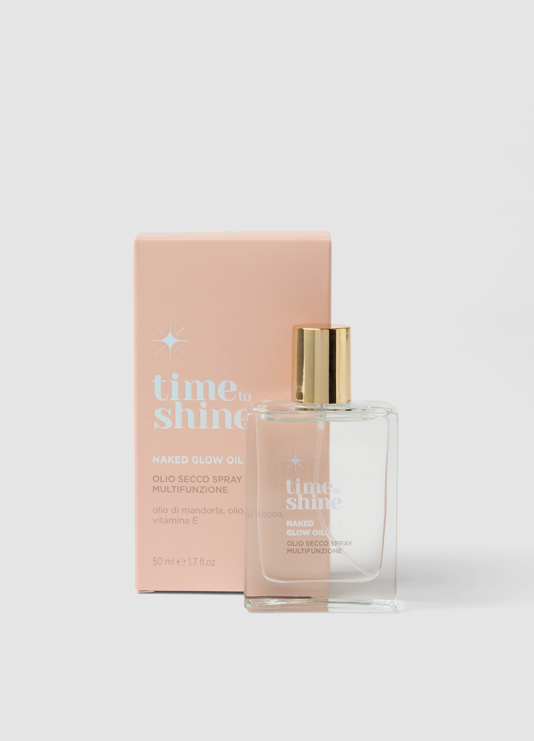 TIME TO SHINE, Time To Shine Glow Oil Naked 50ml, Donna, Oro, Taglia: FASUL