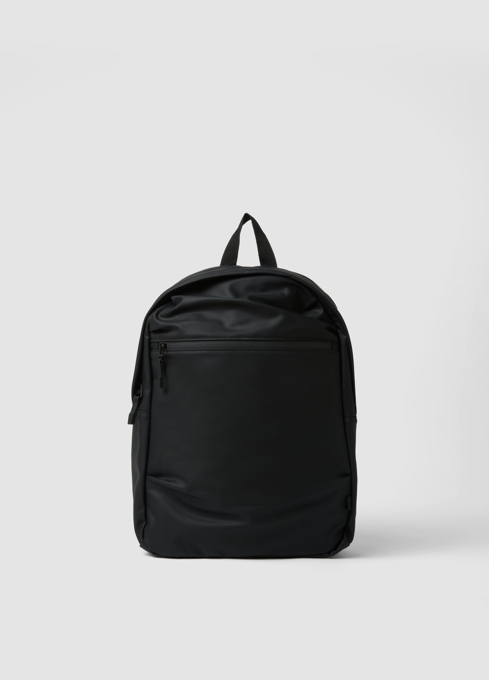 URBAN COMMUTER, Zaino Nero Idrorepellente Con Tasca Frontale, Unisex, Nero, Taglia: ONE SIZE