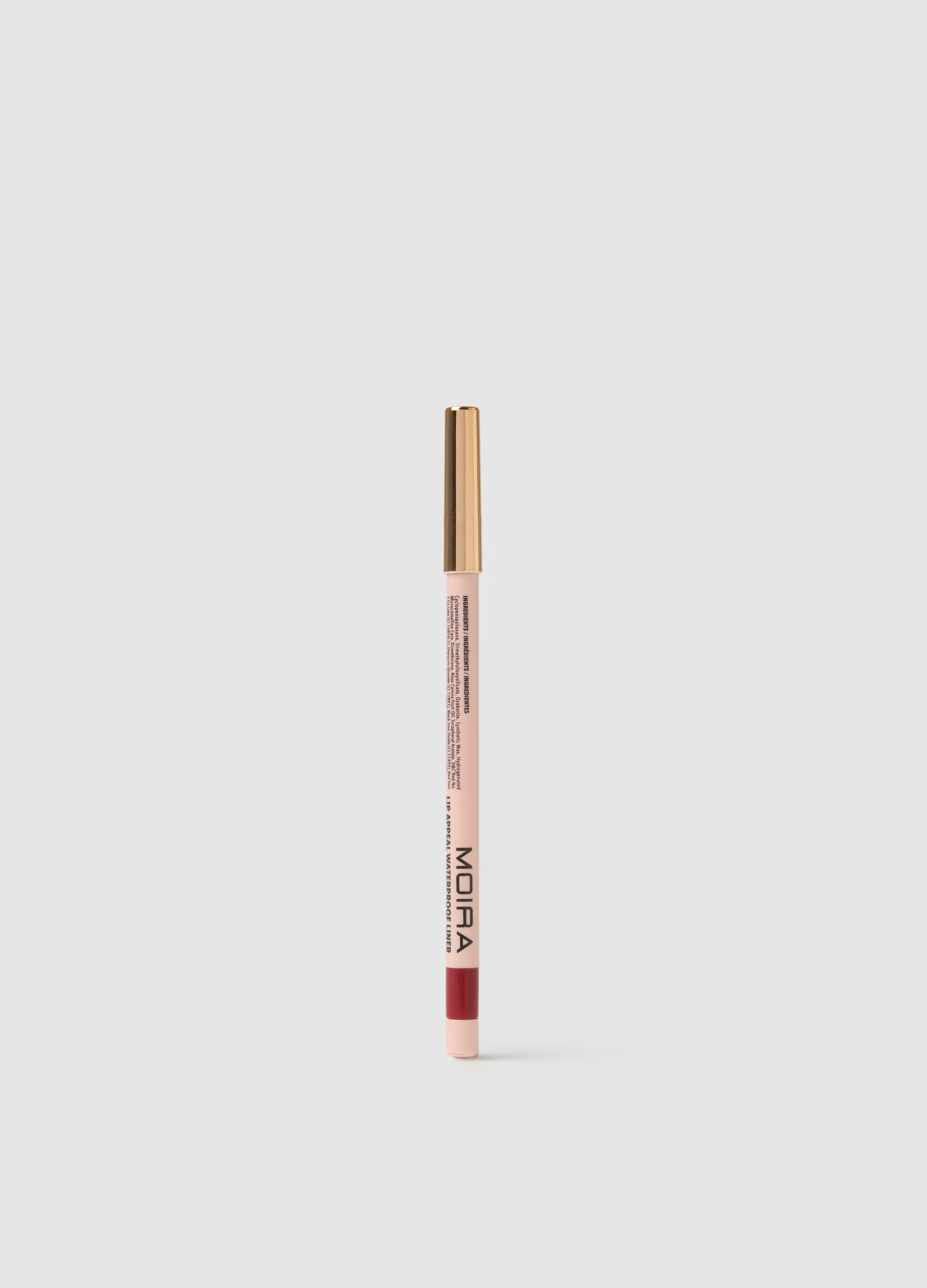 MOIRA, Moira Lip Appeal Waterproof Liner 023 Identity Matita Labbra - Make-up Coreano, Donna, Rosso, Taglia: FASUL