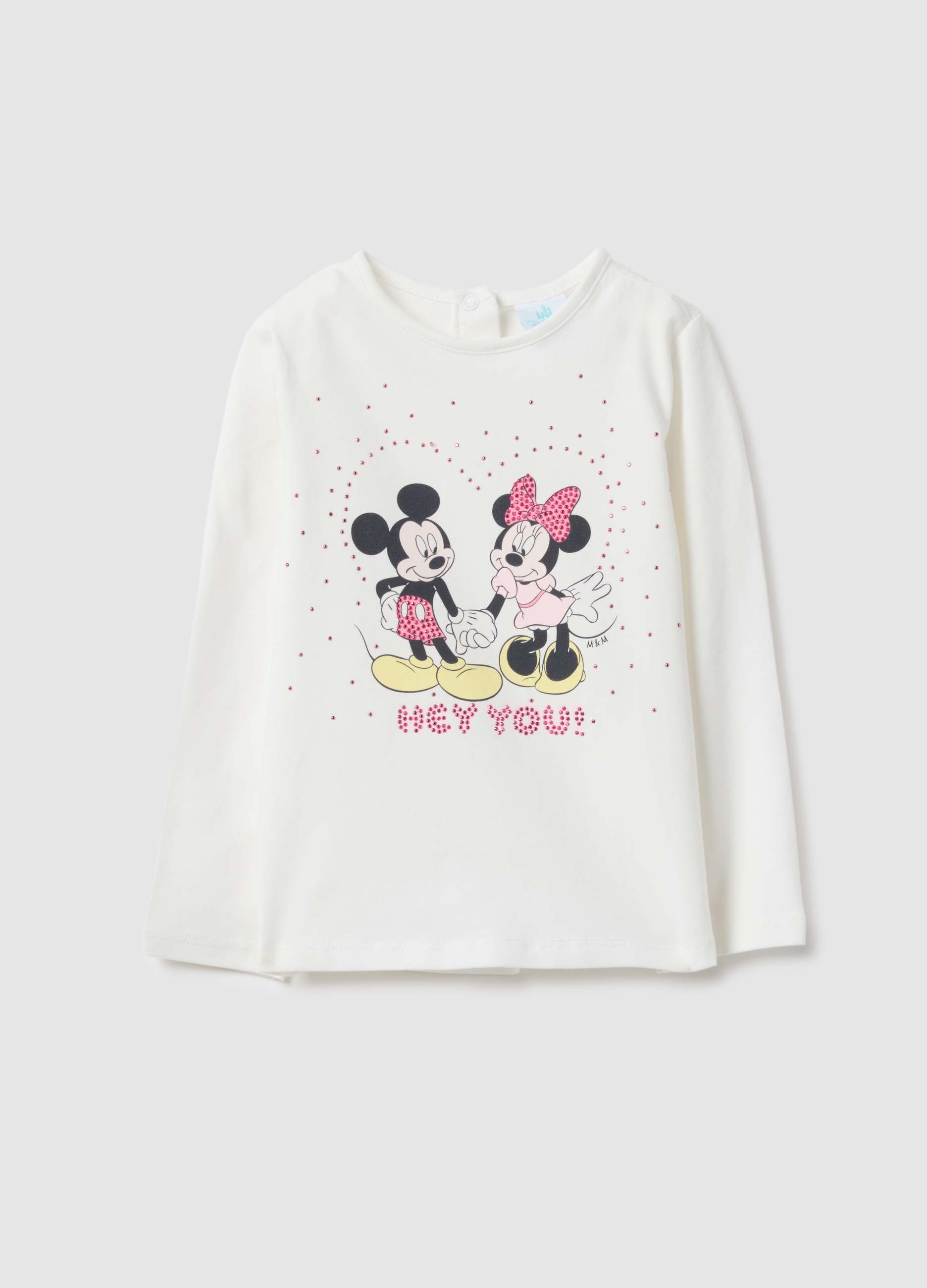 FAGOTTINO, T-shirt In Cotone Elasticizzato Bianca Da Bimba Regular Fit Con Stampa, Bambina, Bianco, Taglia: 12-18