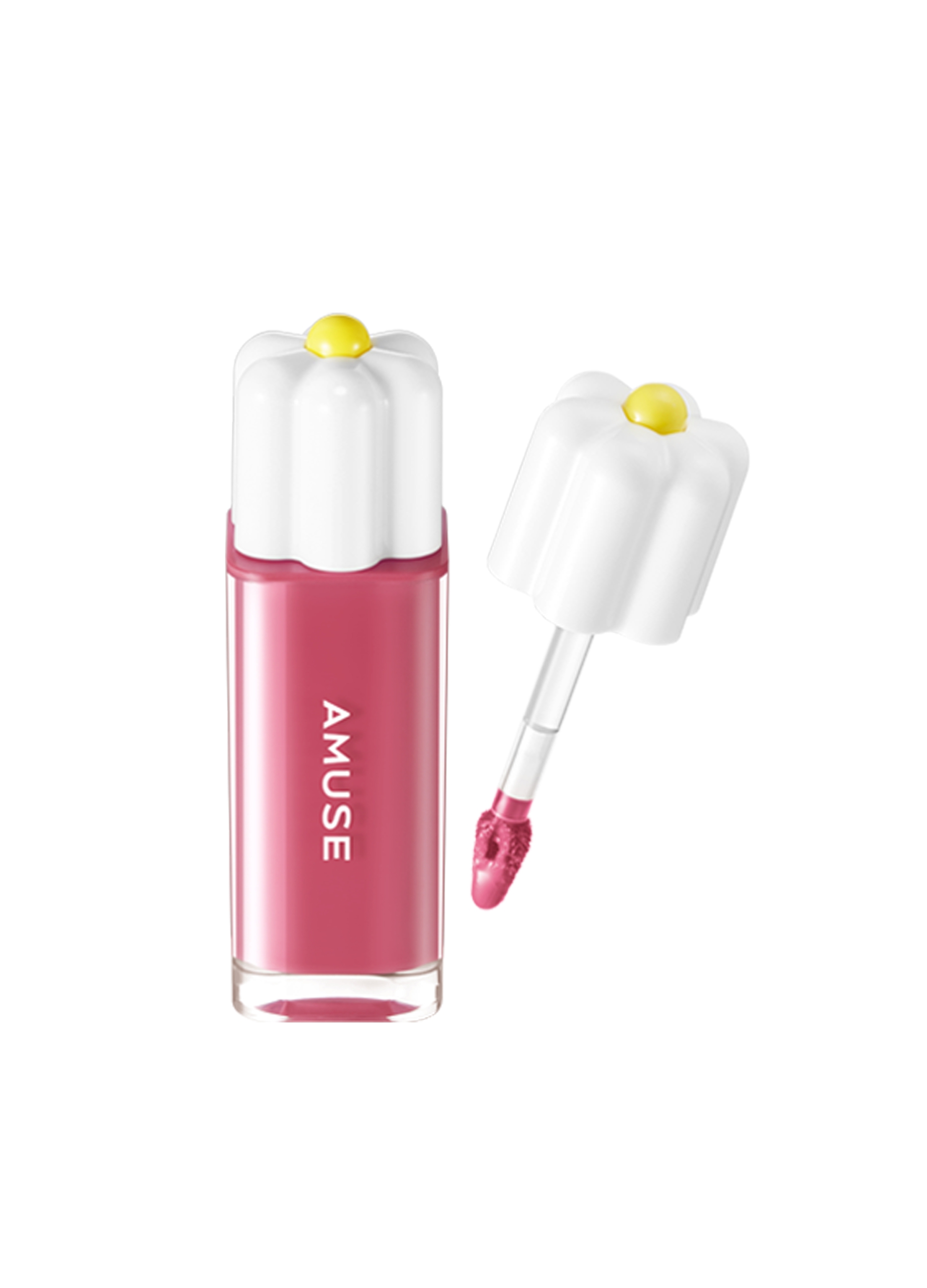 AMUSE, Tinta Labbra A Base D'acqua, Dona Grande Luminosità Con Finish Leggero A Lunga Tenuta - Make-up Coreano, Donna, Rosa, Taglia: FASUL