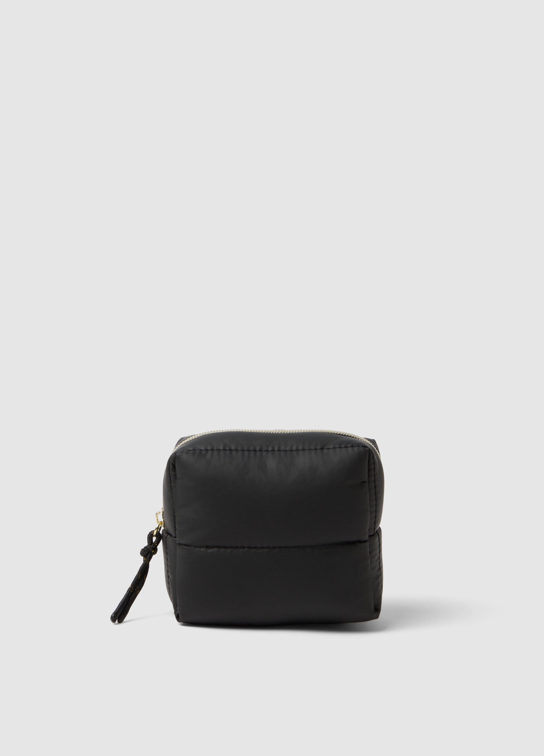 OVS, Beauty Case Nero Con Zip, Donna, Nero, Taglia: ONE SIZE
