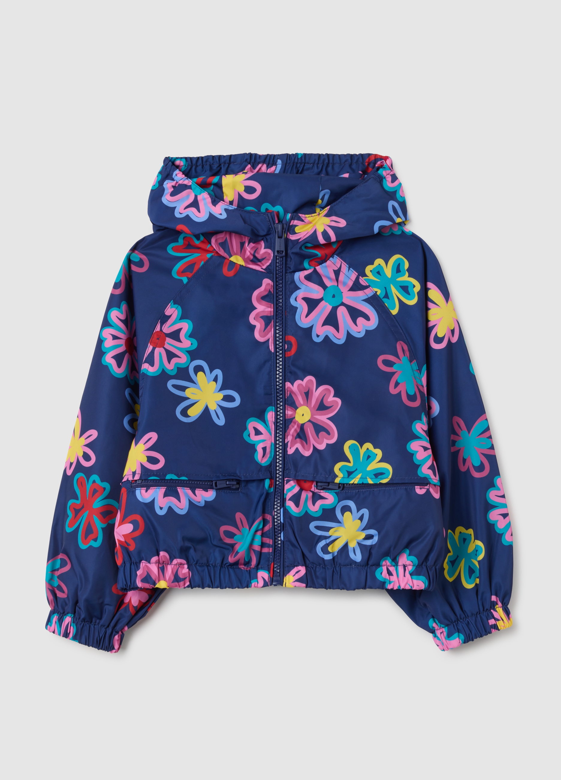 OVS, Chaqueta De Niña En Mezcla Multicolor Regular Fit, Niña, Azul/rosa, Talla: 4