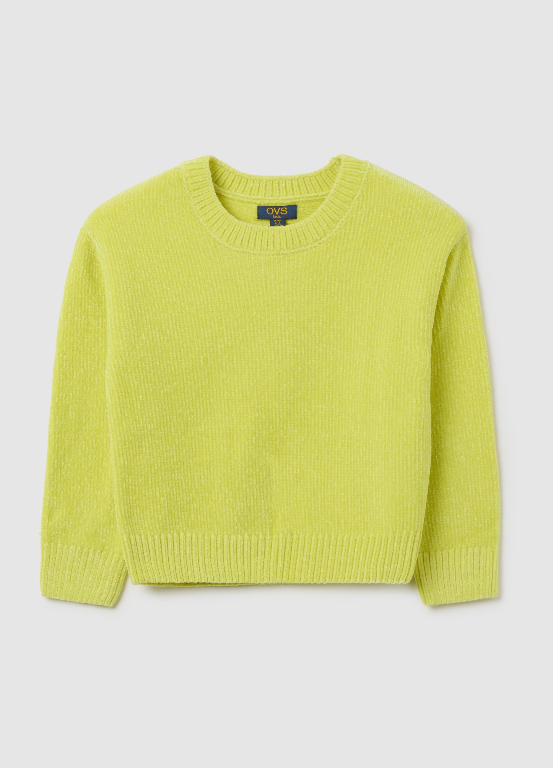 OVS, Maglione Da Bambina Giallo Regular Fit, Mädchen, Hellgelb, Größe: 3-4