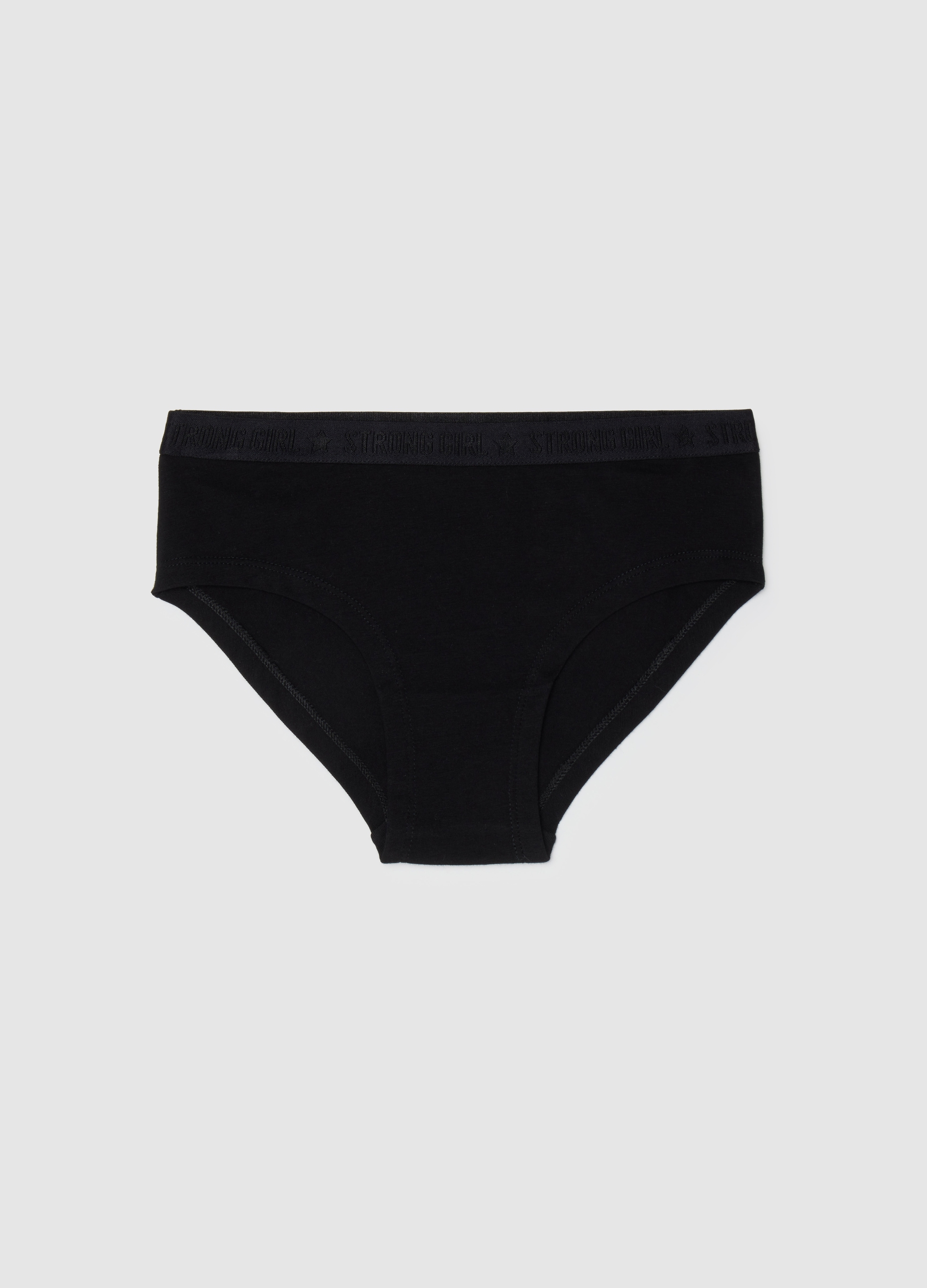 OVS KIDS, Mutandina Da Bambina In Cotone Grigio Regular Fit, Grigio, Taglia: 10-11