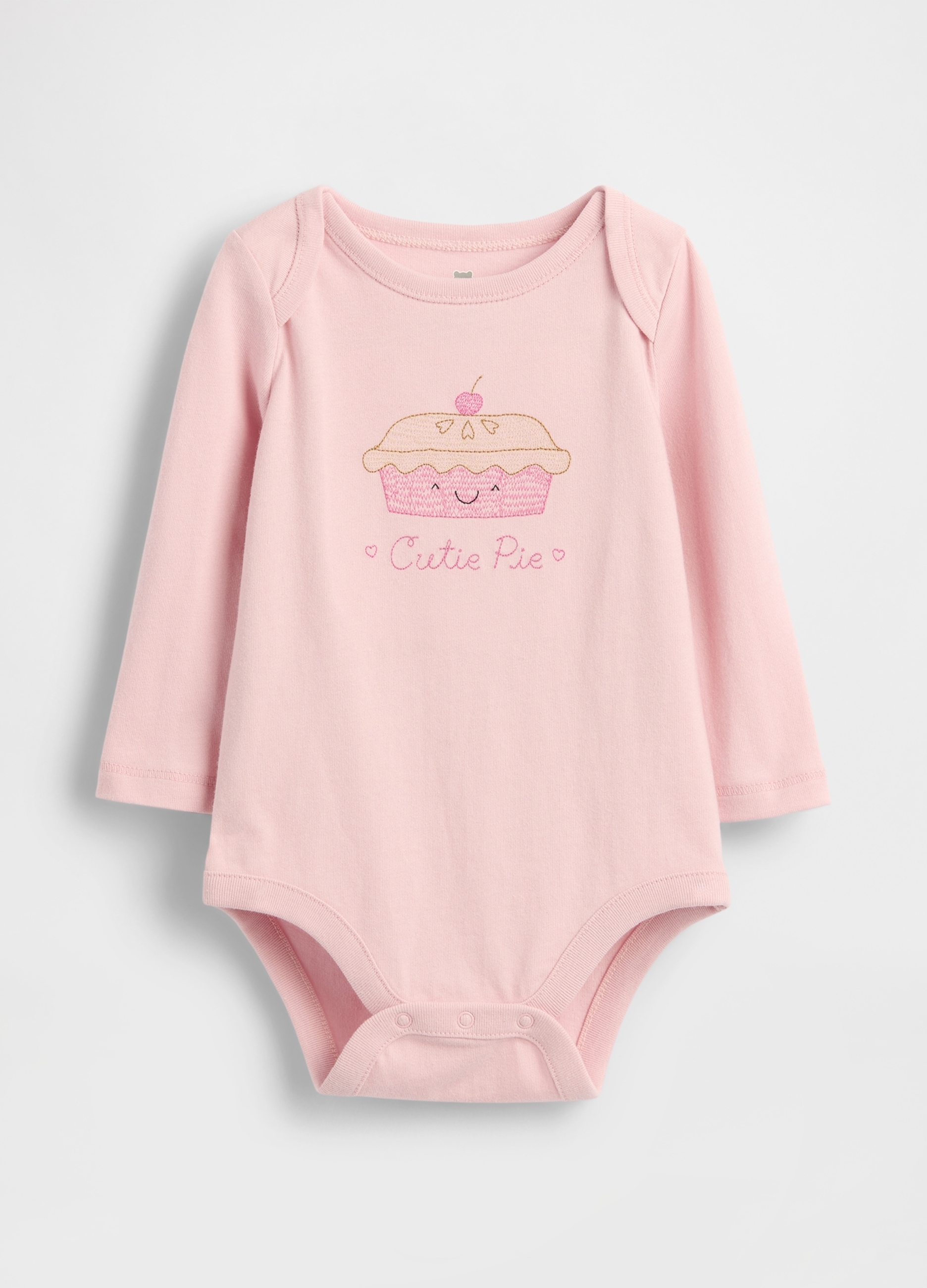 GAP KIDS, Body In Puro Cotone Con Stampa Torta, Unisex, Rosa, Taglia: 18-24M/79-84