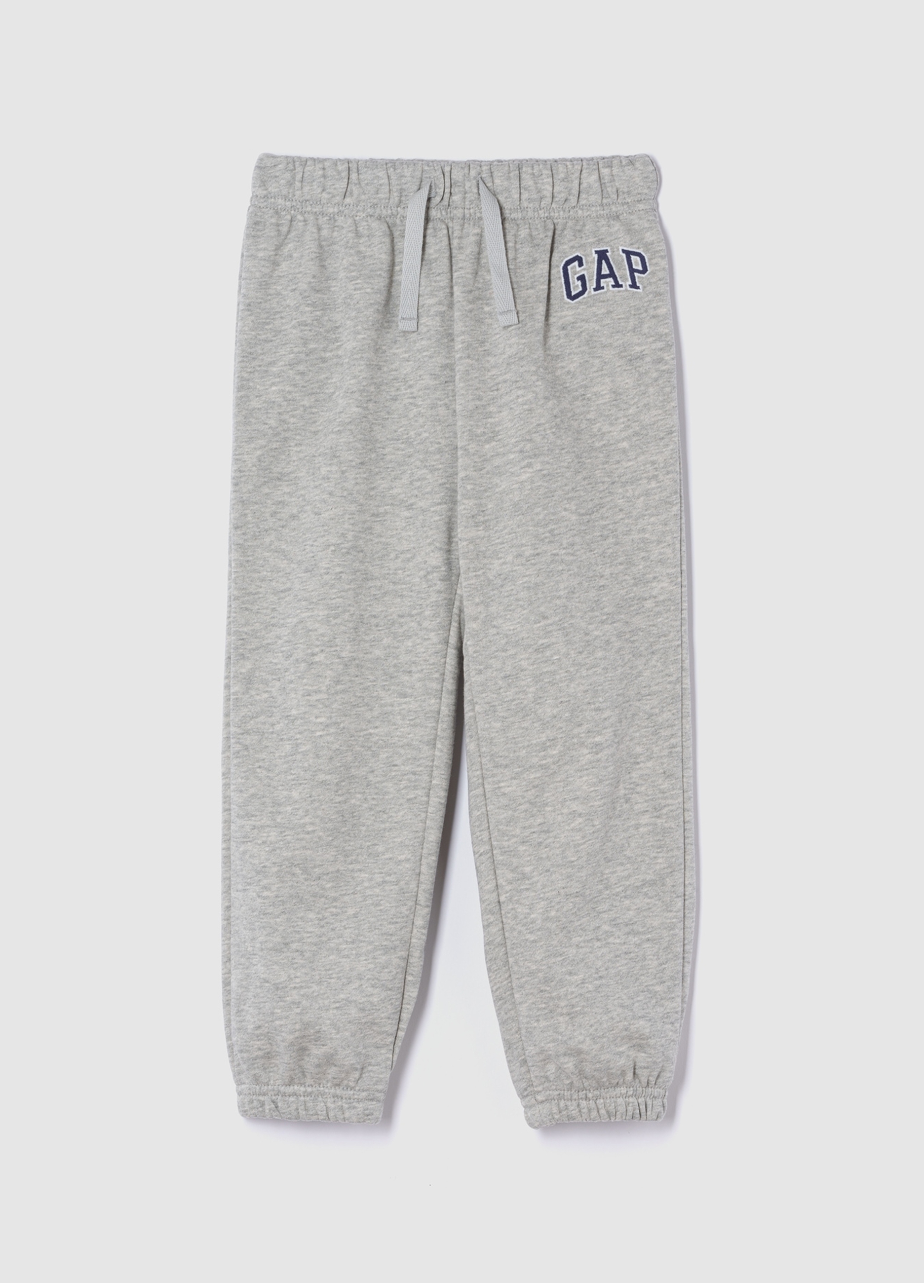 GAP KIDS, Pantaloni In Misto Cotone Con Logo Gap, Unisex, Grigio, Taglia: 18-24M/79-84