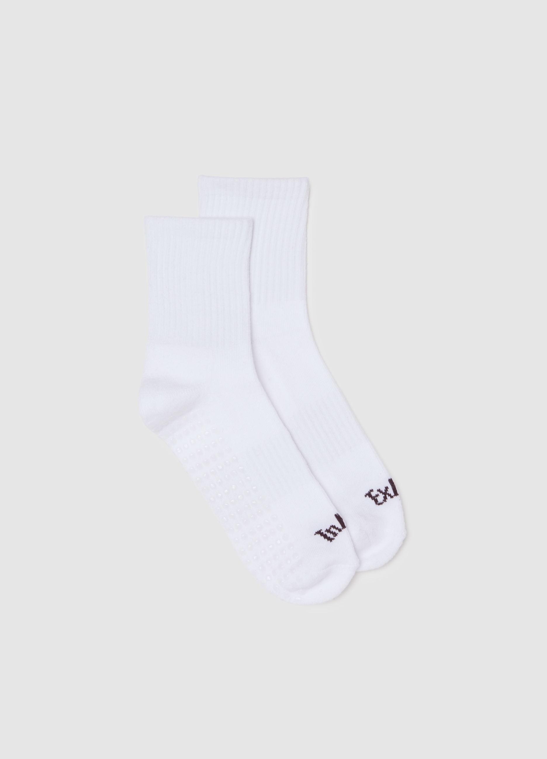 OVS, Calzini In Misto Cotone Bianchi Elasticizzati, Frau, Reinweiß, Größe: 36-38