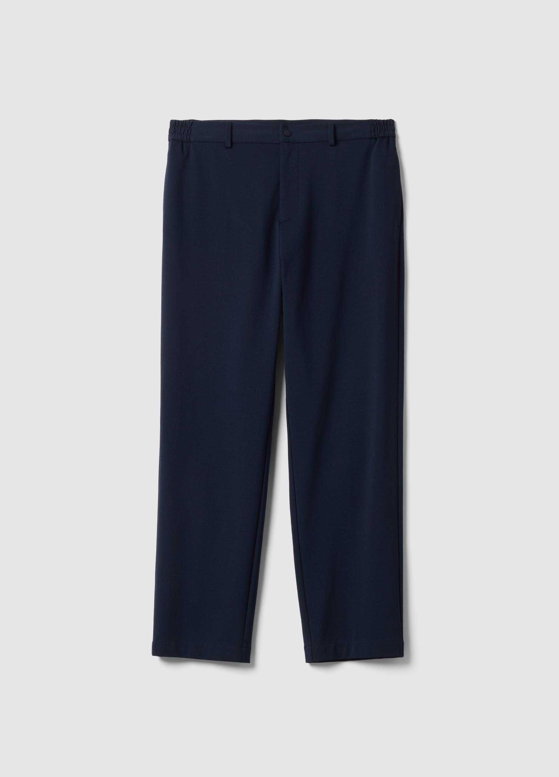 Piombo Tech, Pantaloni Formali Blu In Cotone Elasticizzato Regular Fit, Uomo, Blu, Taglia: 48