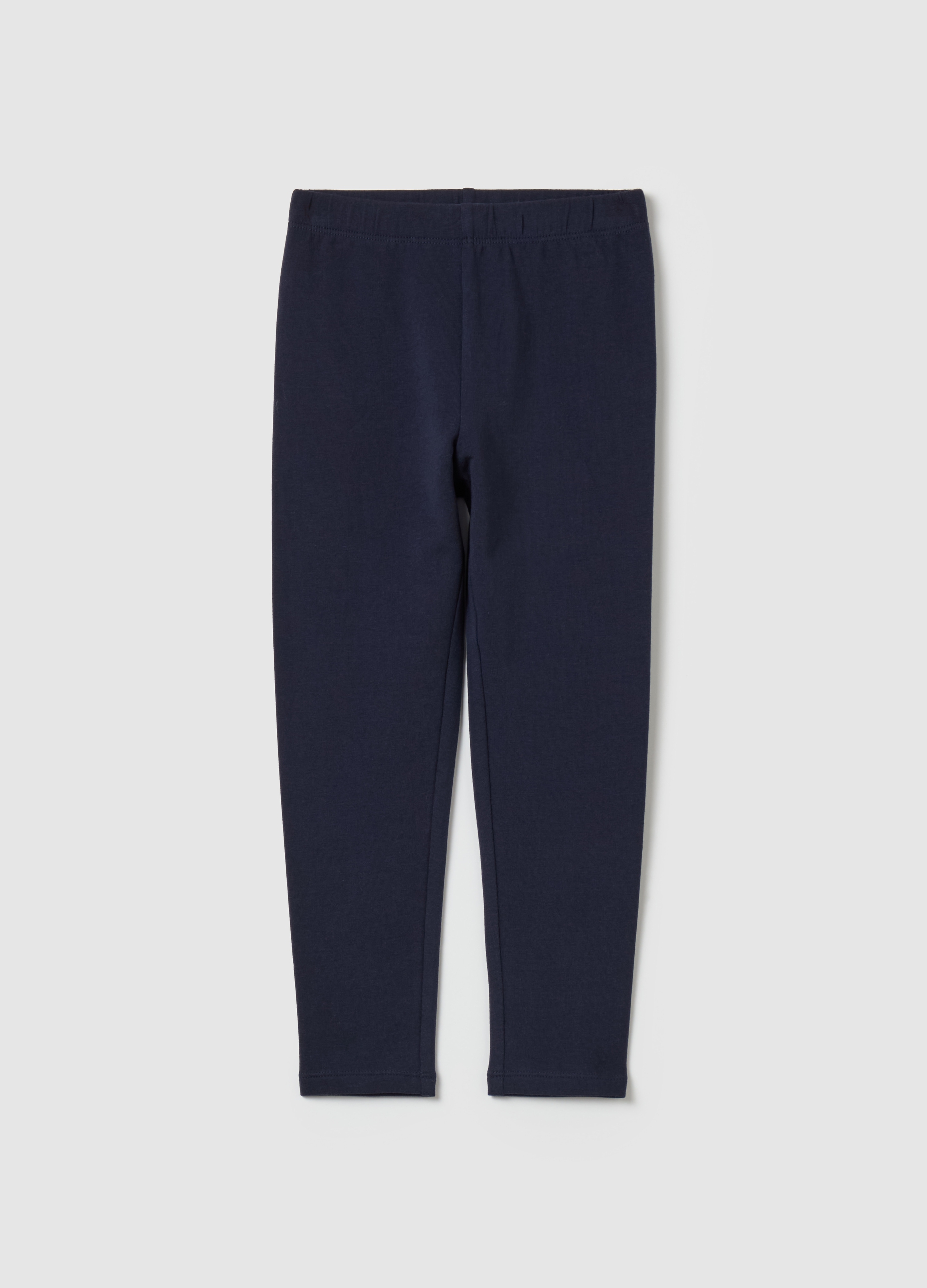 OVS KIDS, Leggings De Algodón Elástico, Niña, Azul oscuro, Talla: 6-7