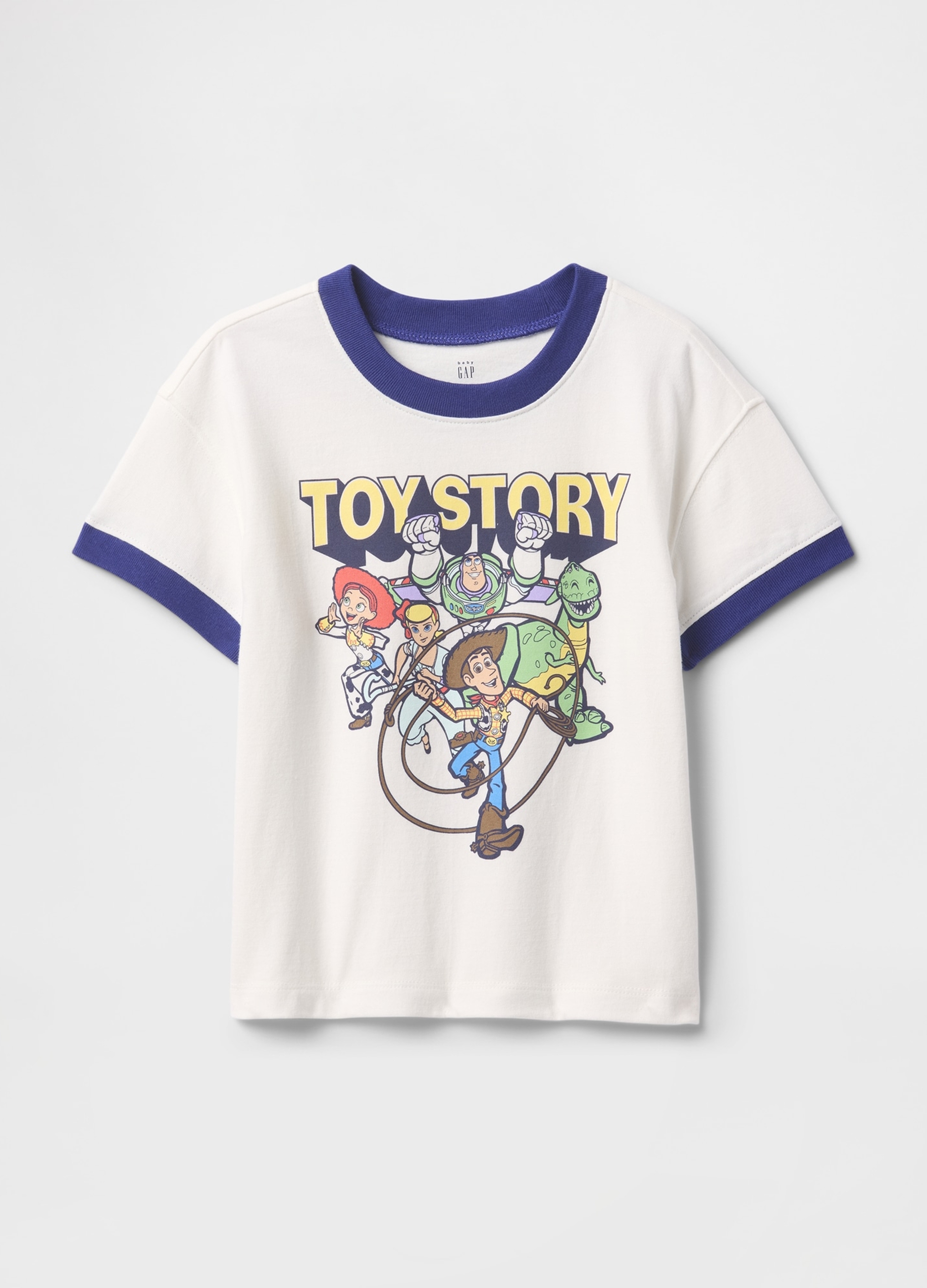 OVS, T-shirt Da Bambino In Puro Cotone Multicolor Con Stampa Toy Story, Unisex, Multicolor, Taglia: 12-18M/74-79