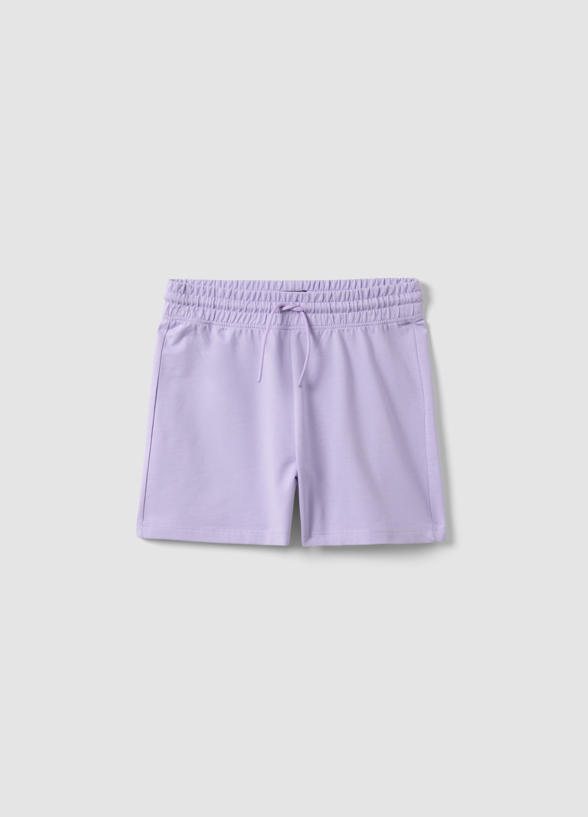 OVS KIDS, Short Morado De Algodón 100% Para Chica, Corte Regular, Niña, Lavanda, Talla: 14-15