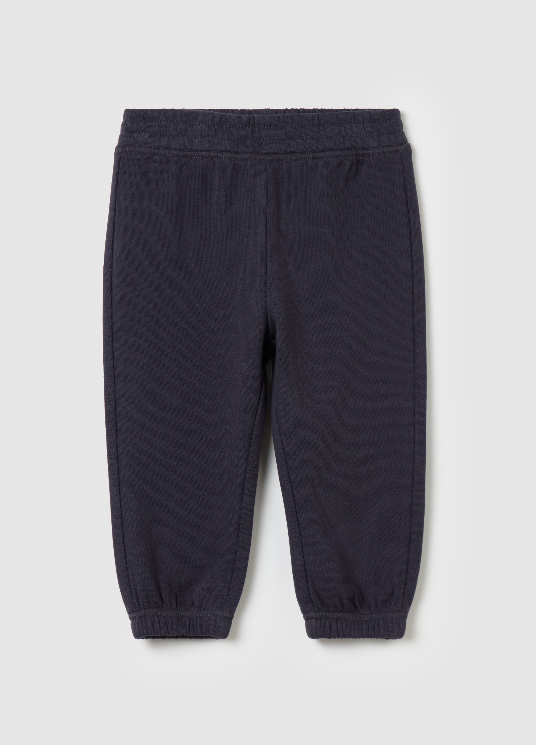 FAGOTTINO, Joggers De Algodón Con Ribetes Elásticos, Niña, Azul oscuro, Talla: 18-24