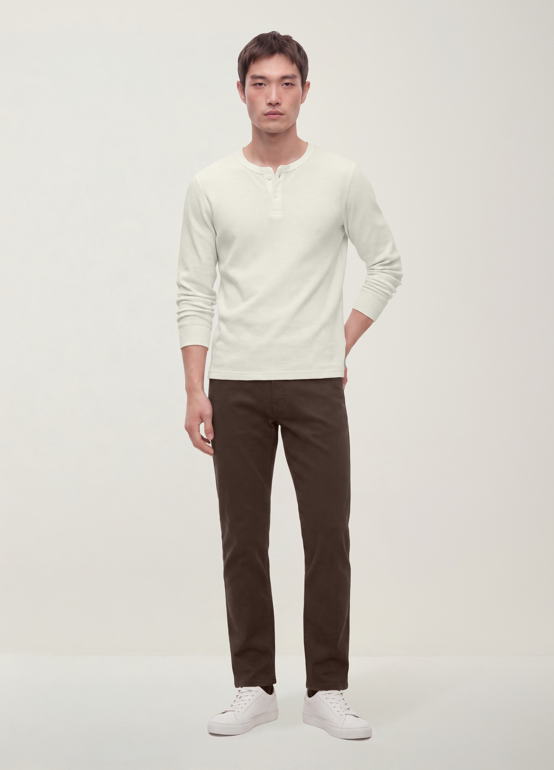 REPUBLIC OF DENIM, Jeans Denim Marroni In Cotone Elasticizzato Slim Fit, Uomo, Marrone, Taglia: 48