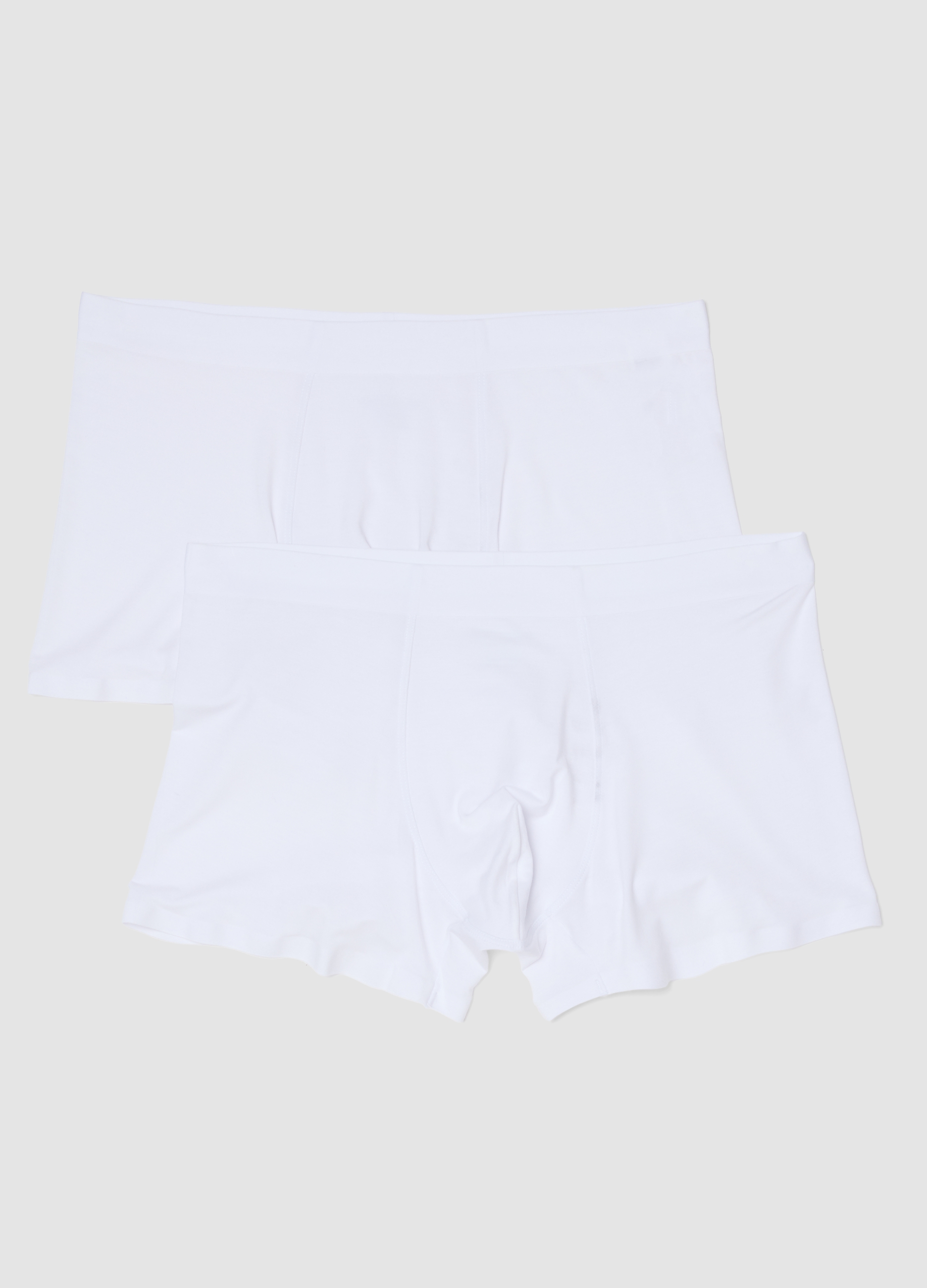 Bipack Boxer In Modal Elasticizzato Bianco Regular Fit, Hombre, Blanco óptico, Talla: XL