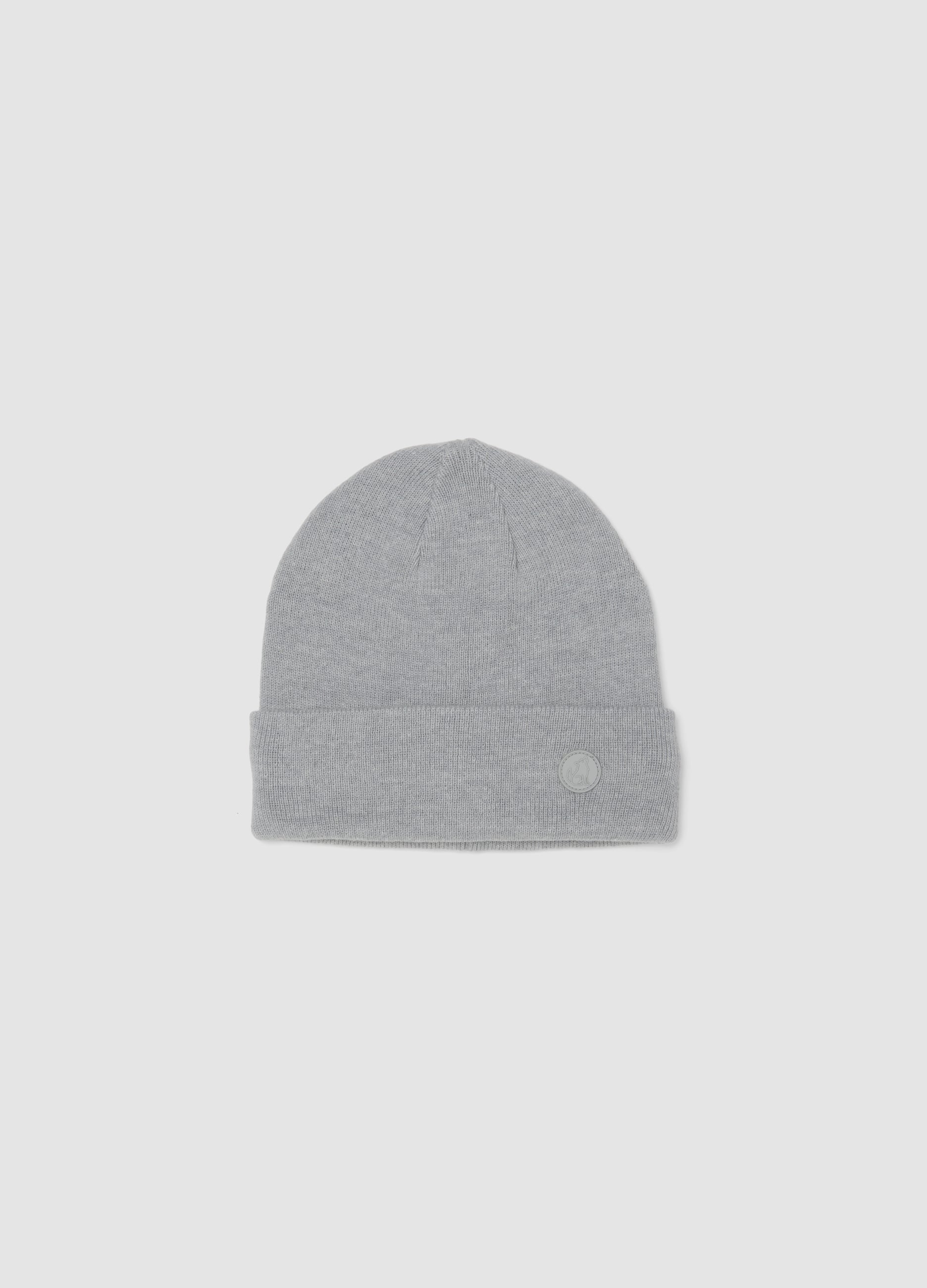 OVS KIDS, Cappello Grigio In Misto Cotone A Maglia Jersey, Bambino, Grigio, Taglia: 56