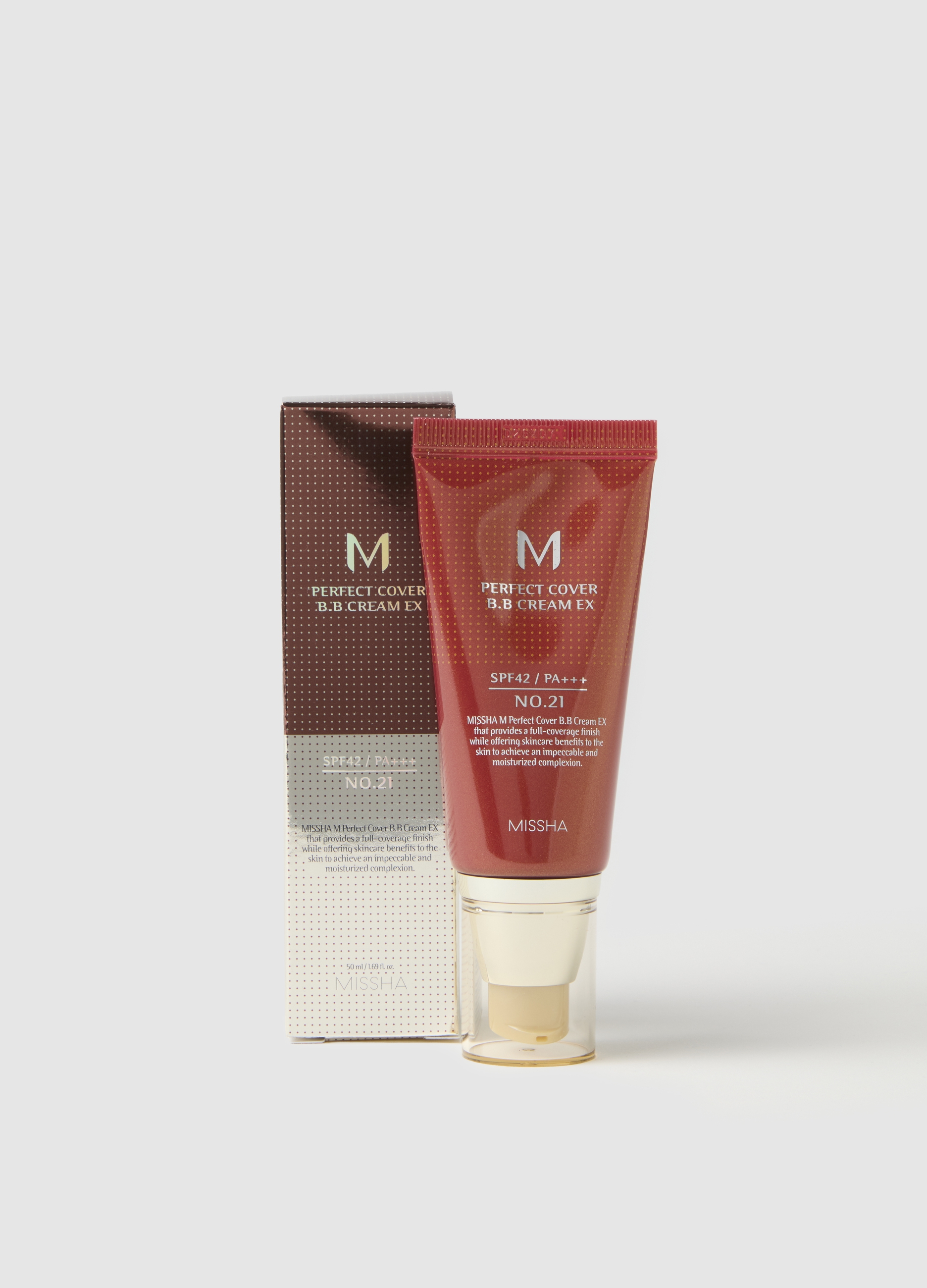 MISSHA, Missha Bb Cream Spf42 21 50ml - Make-up Coreano, Donna, Beige, Taglia: FASUL