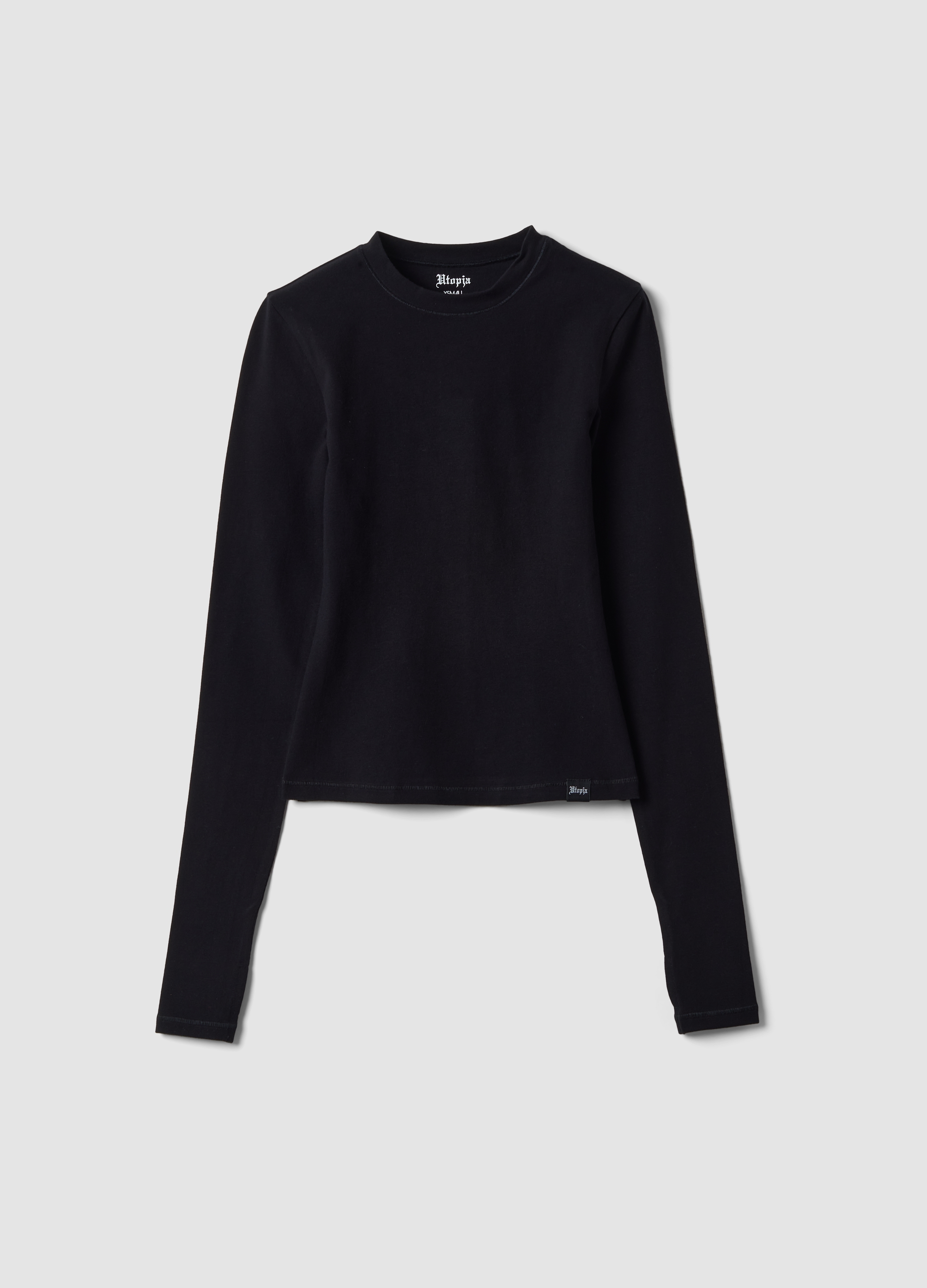 UTOPJA, Perfect Longsleeve Black, Donna, Nero, Taglia: XS