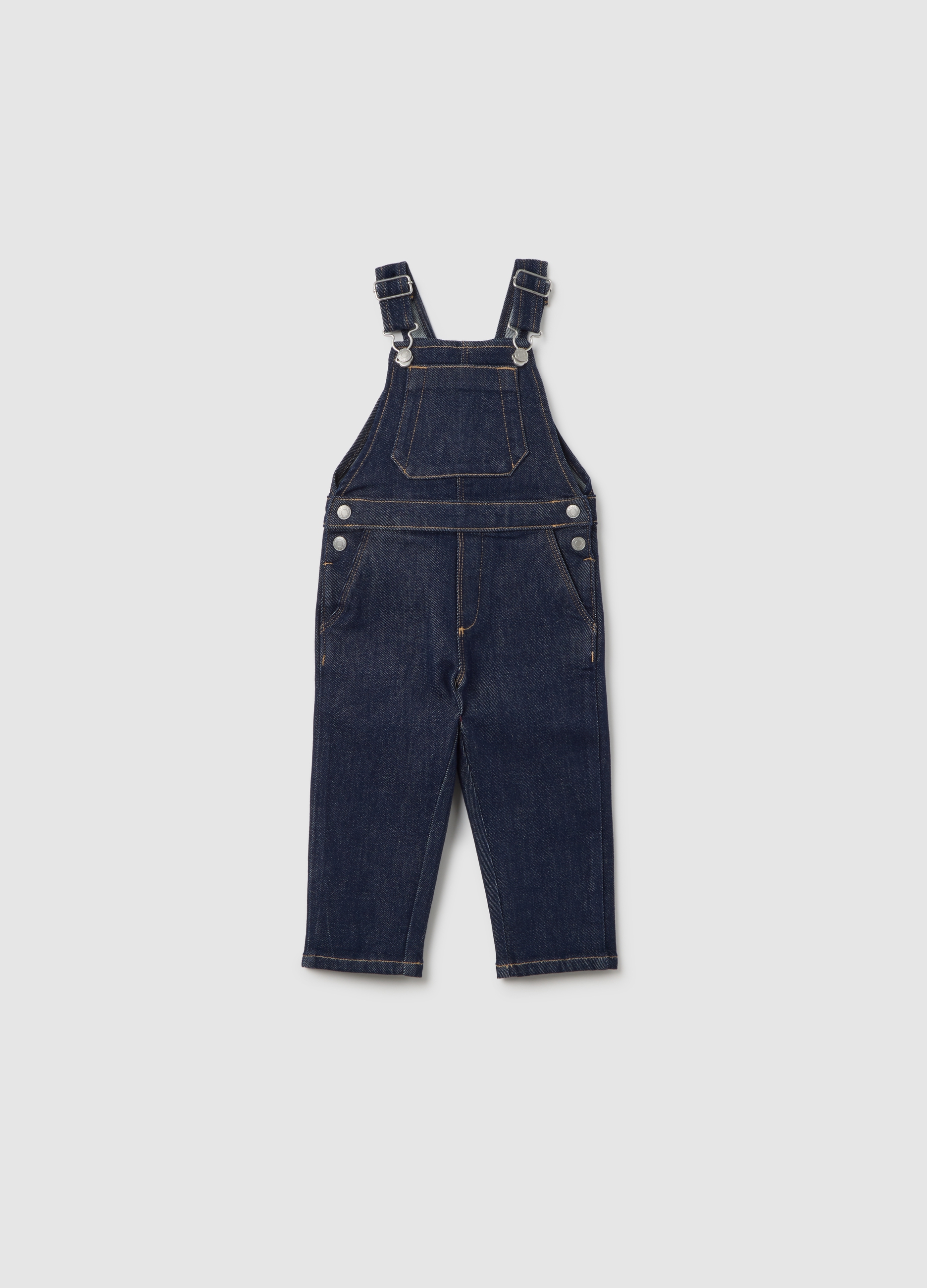 FAGOTTINO, Salopette Da Bambino In Denim In Misto Cotone, Denim, Taglia: 12-18