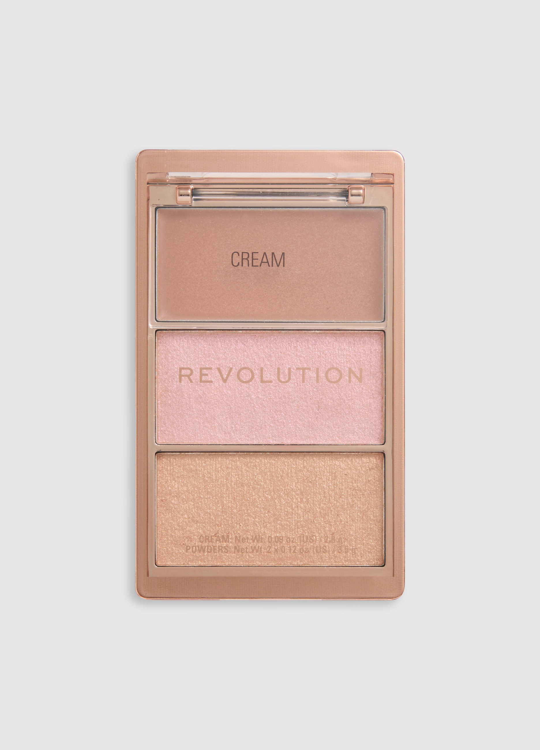 REVOLUTION, Highlight Icon Palette Molten Bronze, Donna, Beige, Taglia: FASUL