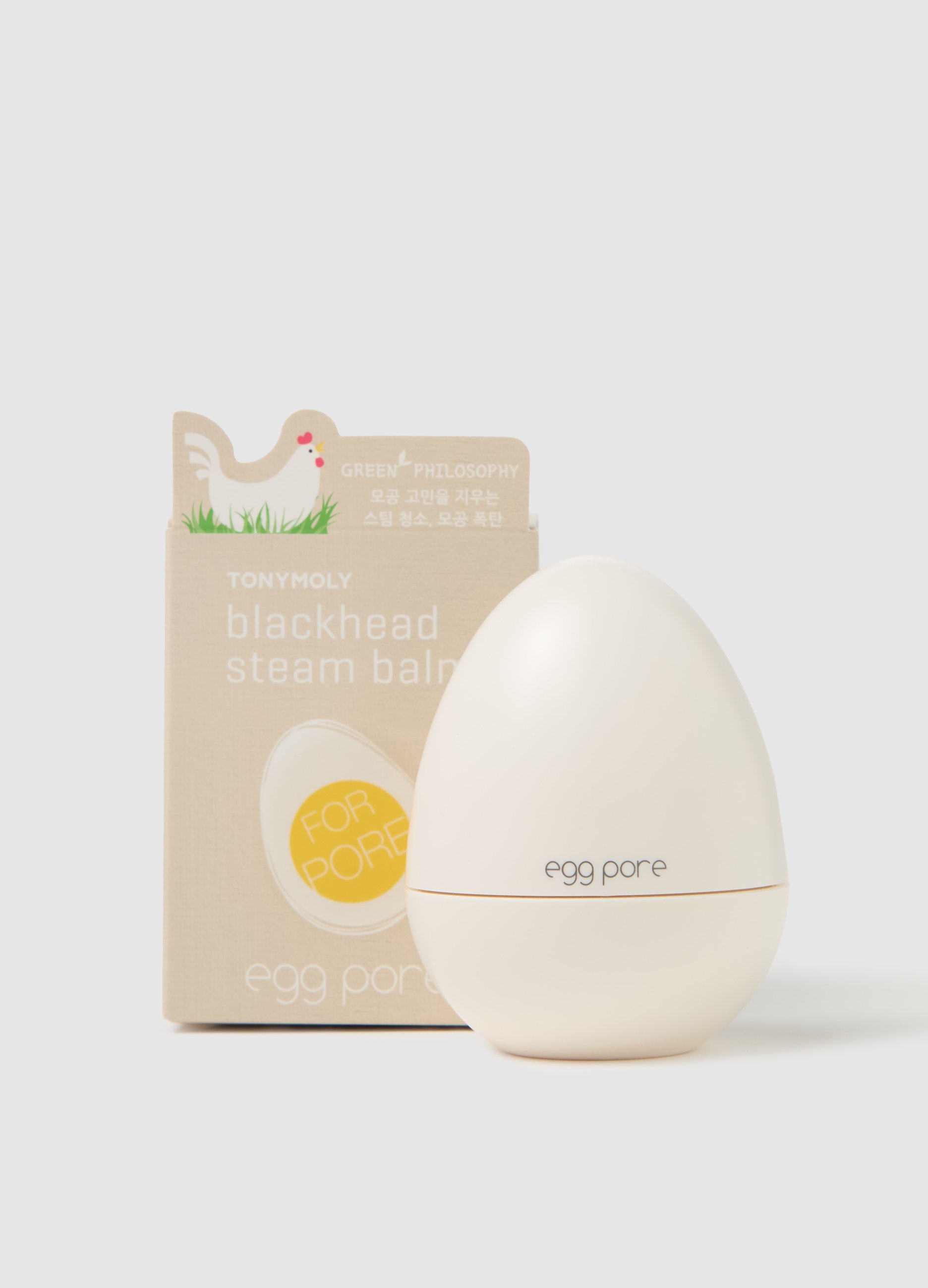 TONY MOLY, Egg Pore Blackhead Steam Balm - Skincare Coreana, Unisex, Bianco, Taglia: FASUL