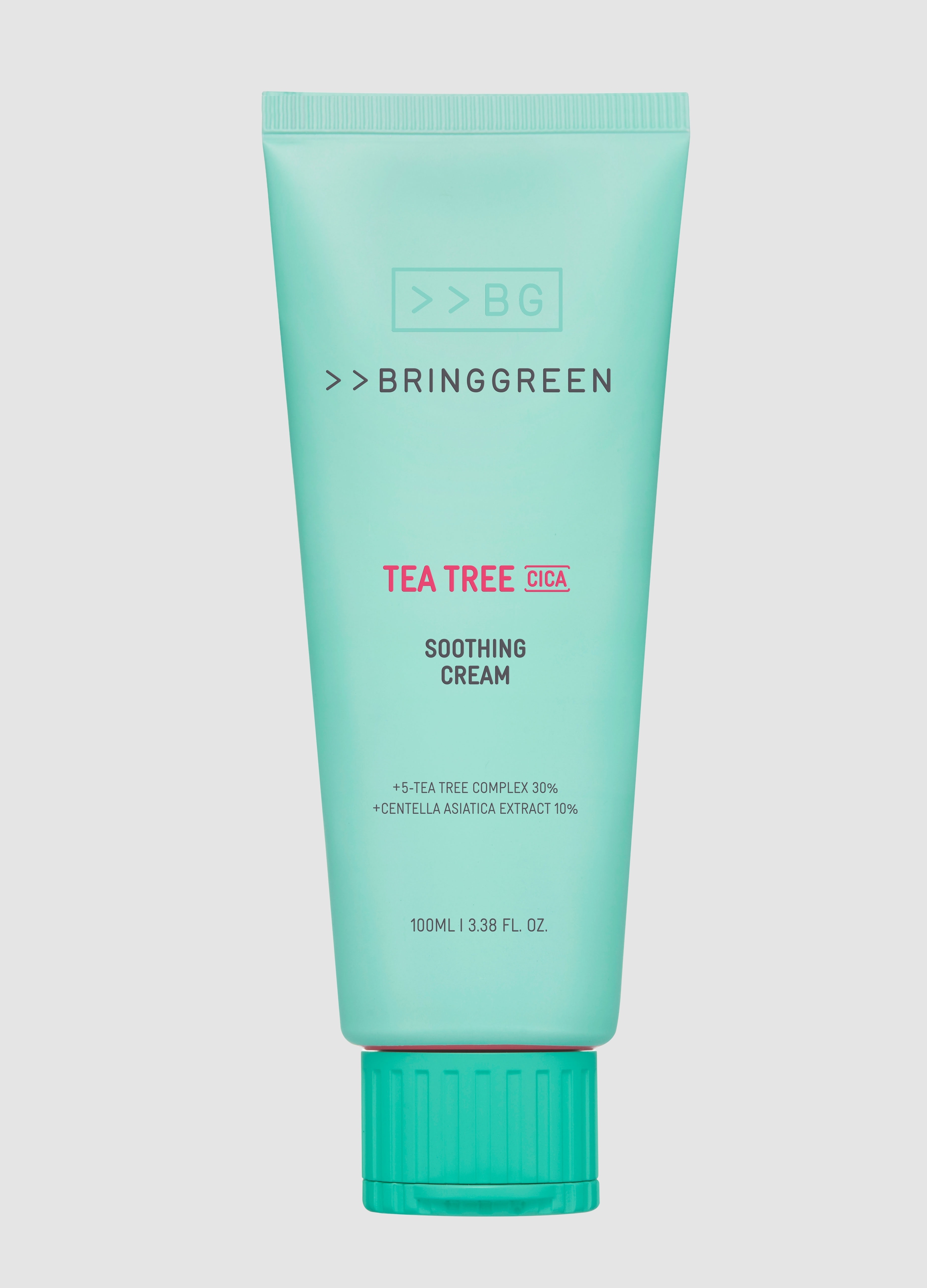 OVS, Tea Tree Cica Soothing Cream Plus 100ml - Beauty Care Coreana, Donna, Verde, Taglia: FASUL