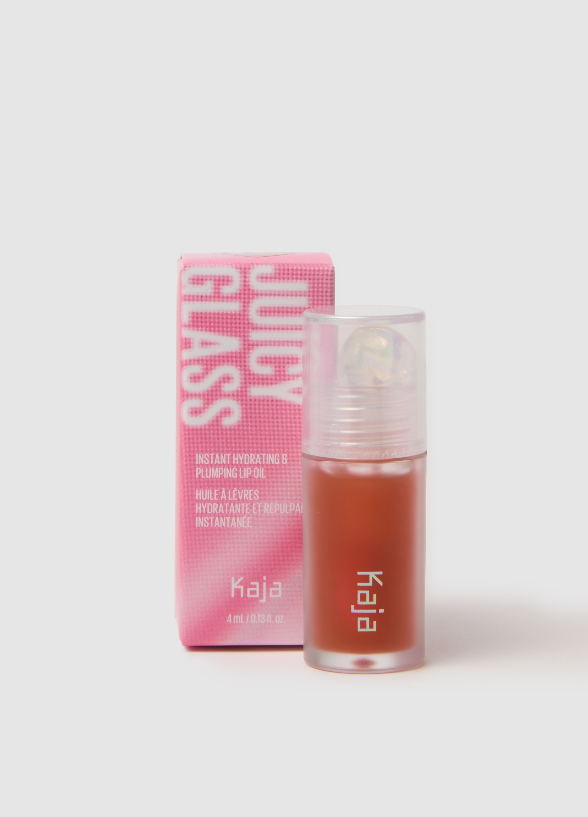 KAJA, Kaja Juicy Glass Lip Oil 05 Plum Paloma - Make-up Coreano, Donna, Beige, Taglia: FASUL