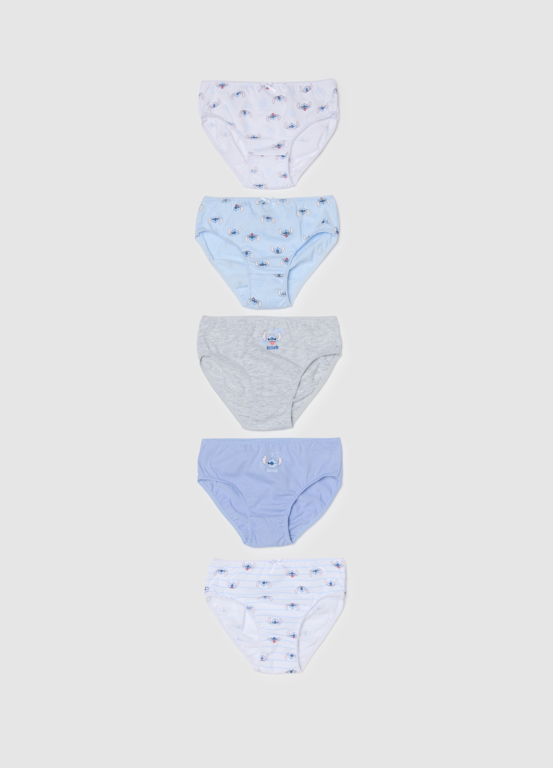 DISNEY, Set Multipack Mutandine In Puro Cotone Multicolor Da Bambina Regular Fit, Multicolor, Taglia: 3-4