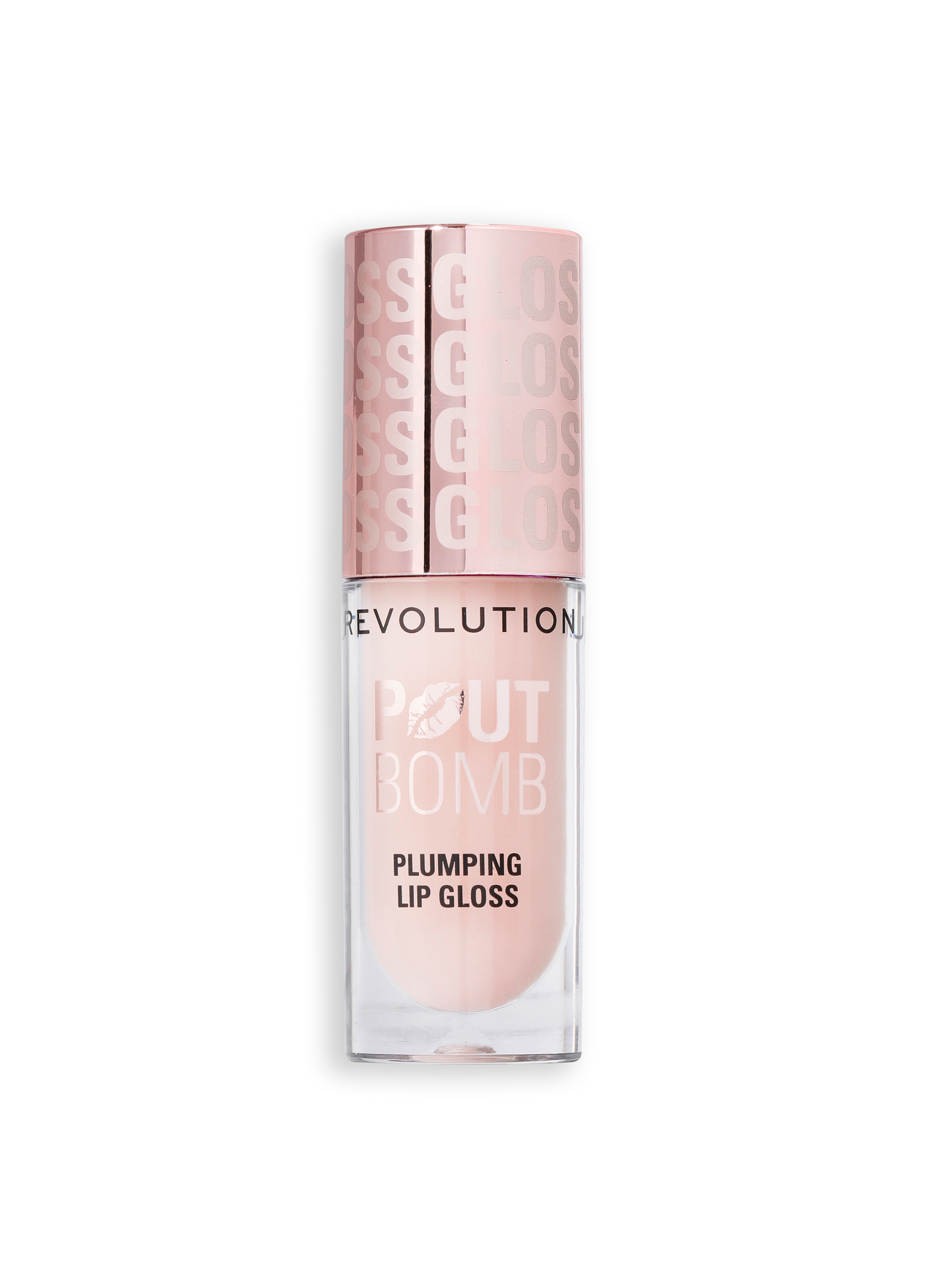 REVOLUTION, Pout Bomb Plumping Gloss Milky Sheer Holo, Donna, Bianco, Taglia: FASUL