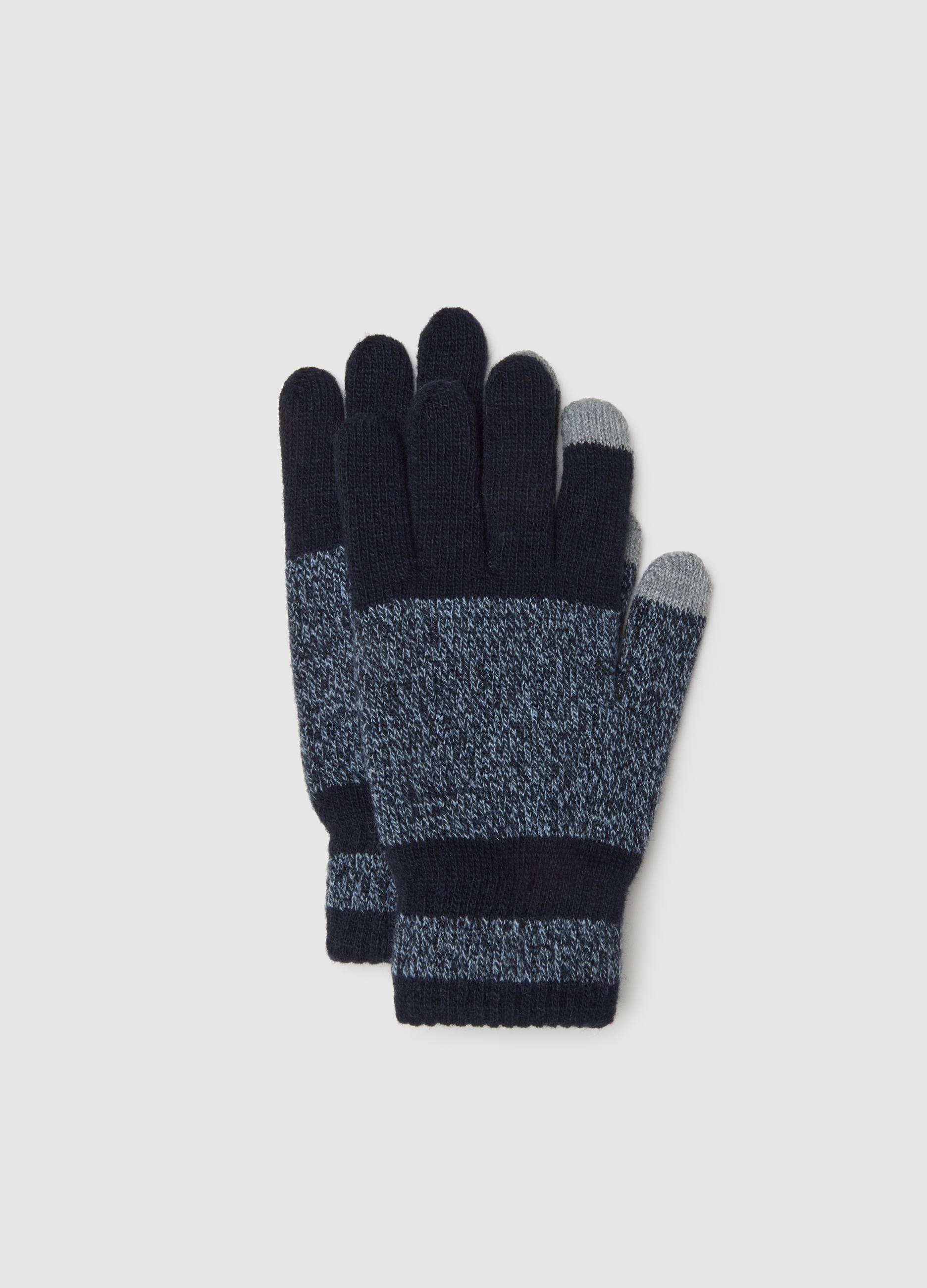Guantes Azules, Hombre, Azul/gris, Talla: FASUL