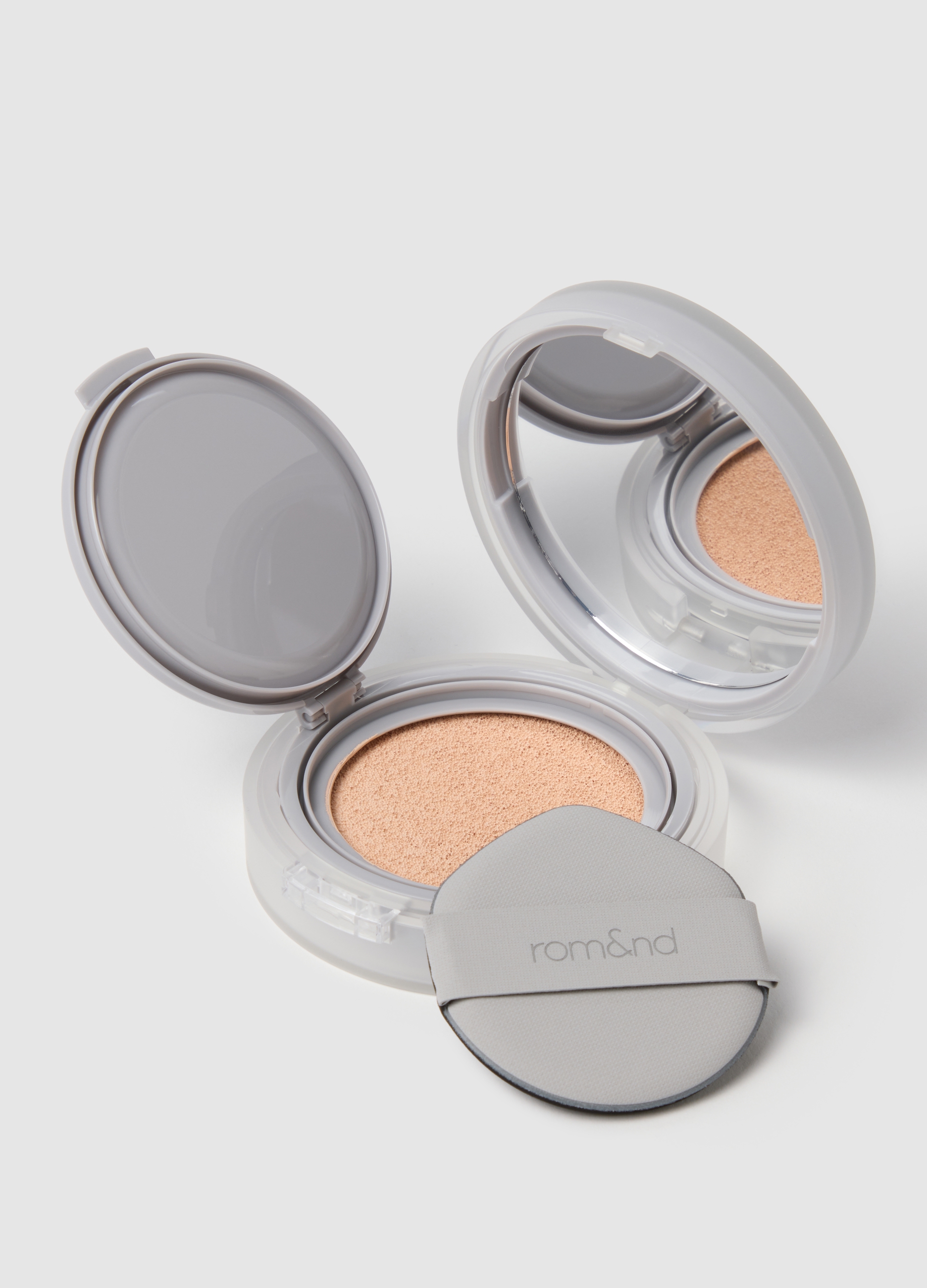 ROM&ND, Rom&nd Nu Zero Cushion 02 Pure21 Fondotinta Cushion - Make-up Coreano, Donna, Beige, Taglia: FASUL