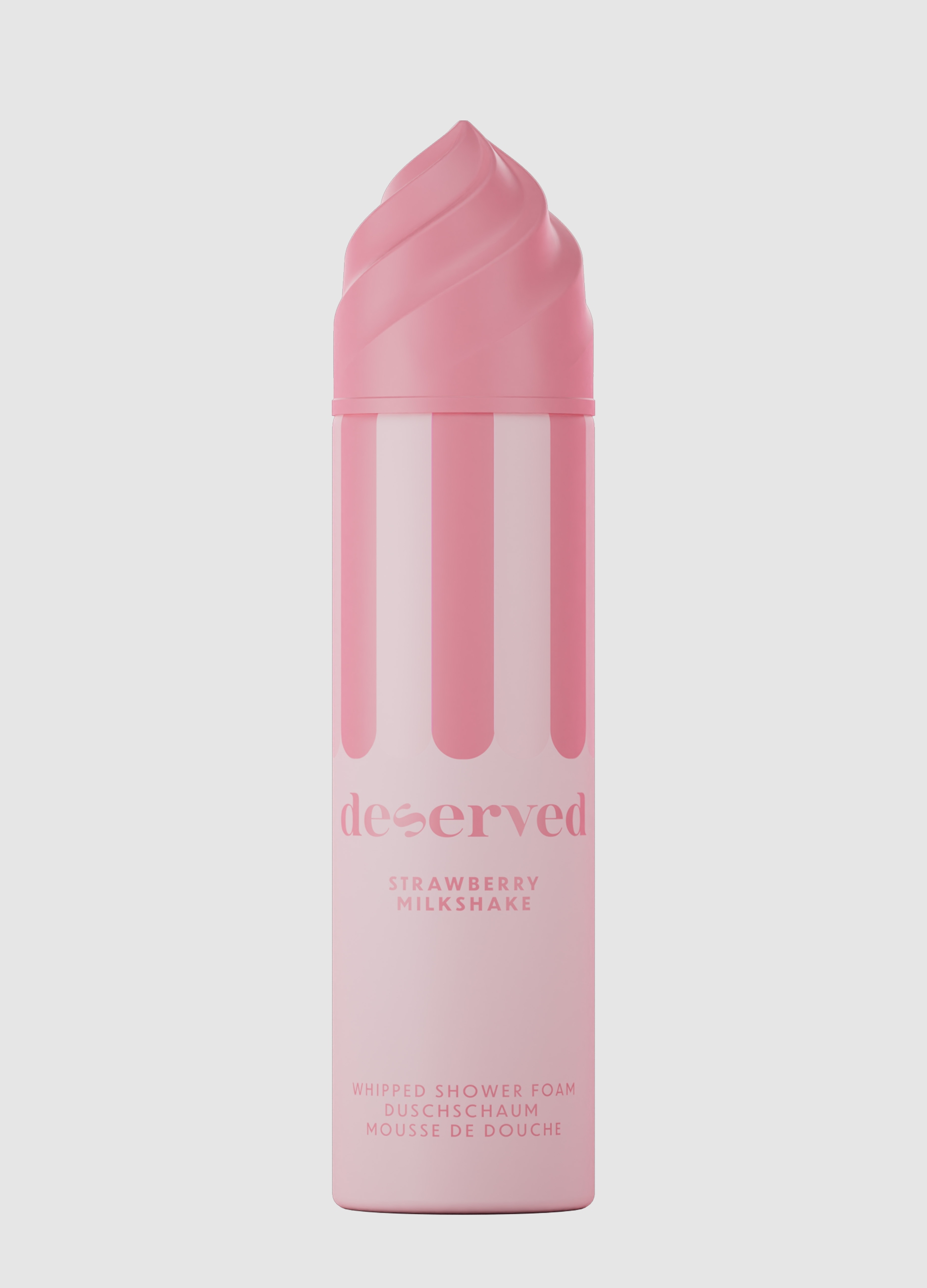Ovs, Duschmousse Strawberry Milkshake 250 Ml, Unisex, Rosa, Größe, Fasul