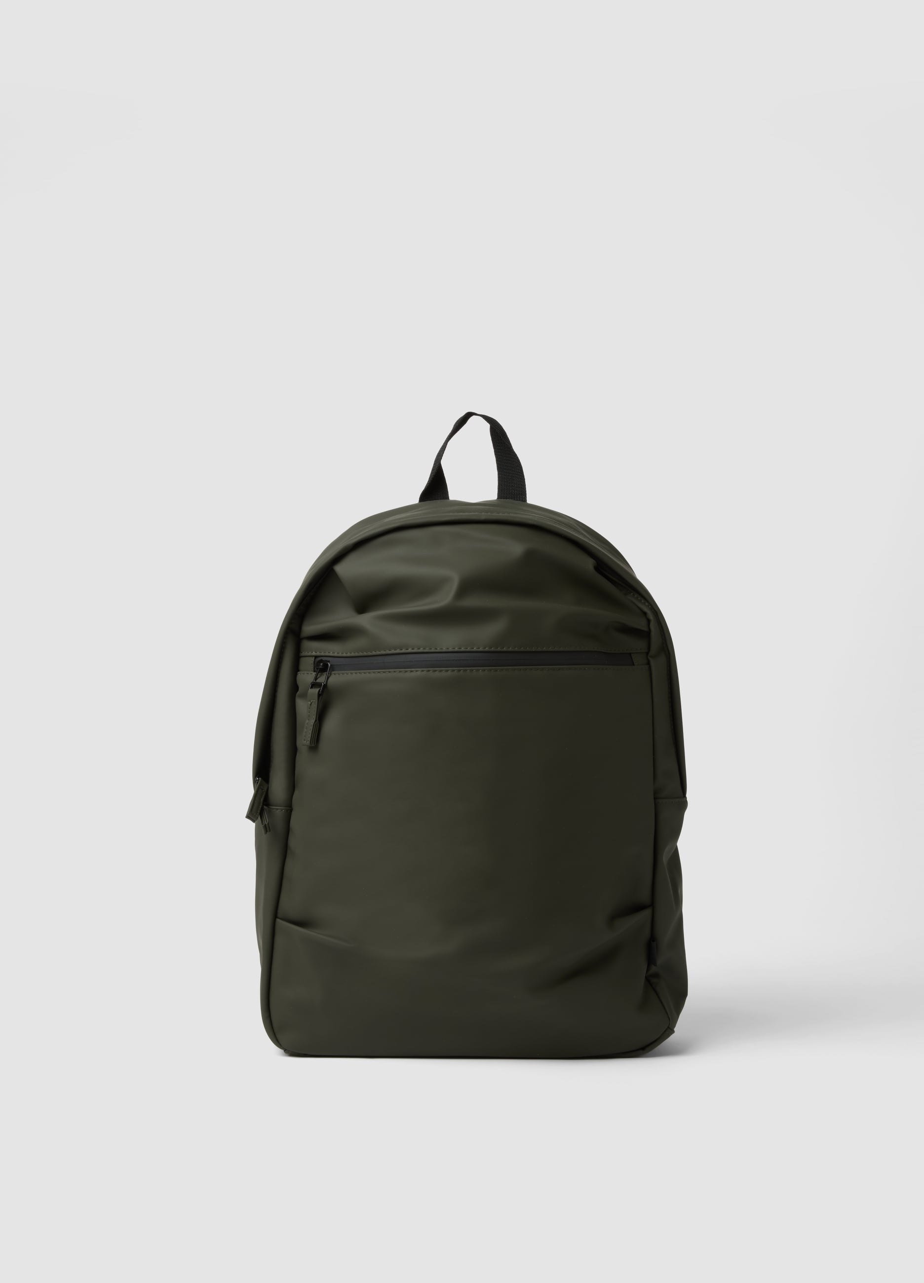 URBAN COMMUTER, Zaino Verde Idrorepellente Con Tasca Frontale, Unisex, Verde, Taglia: ONE SIZE