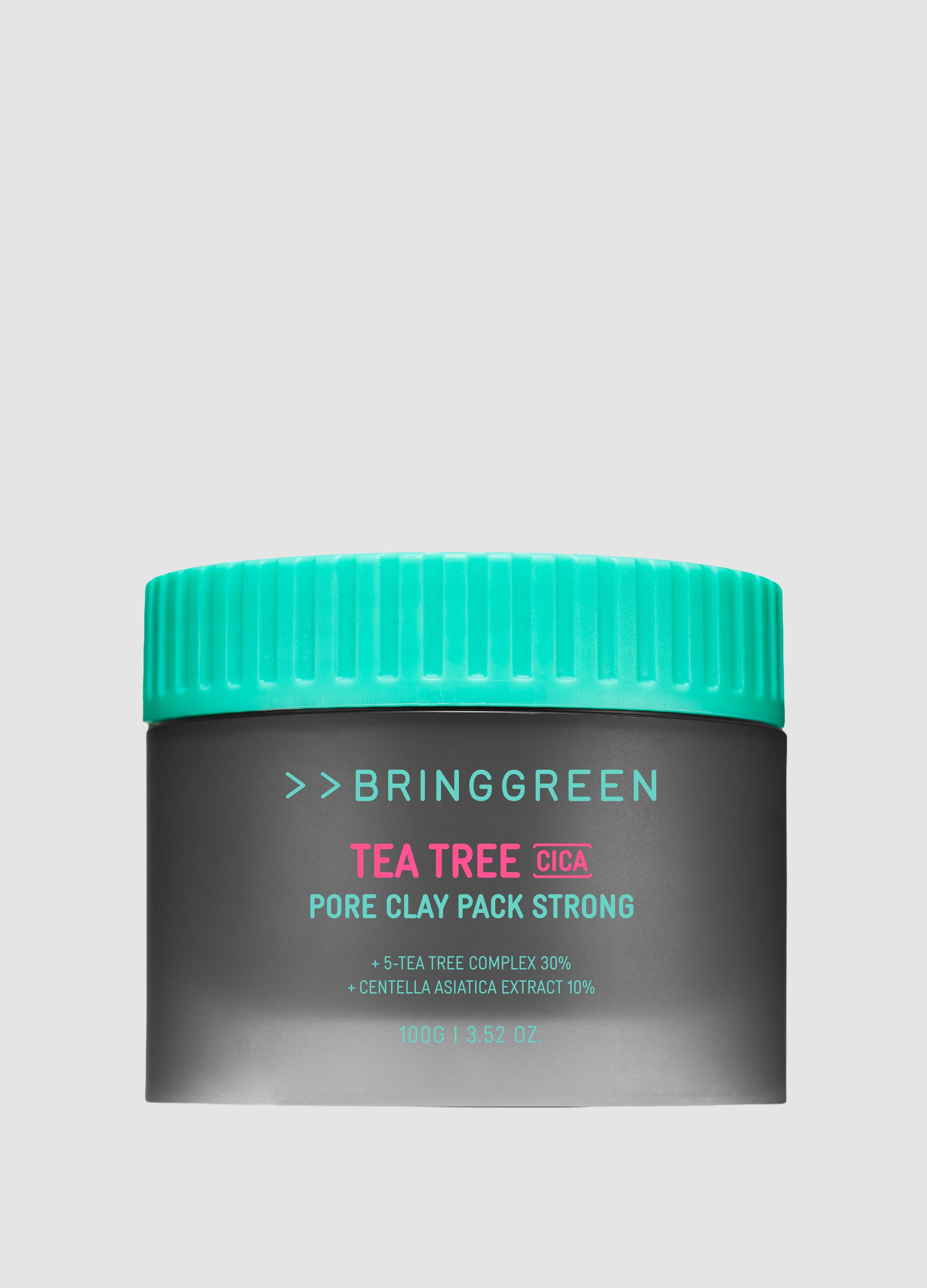 OVS, Tea Tree Cica Pore Clay Pack Strong 100g - Beauty Care Coreana, Donna, Verde, Taglia: FASUL