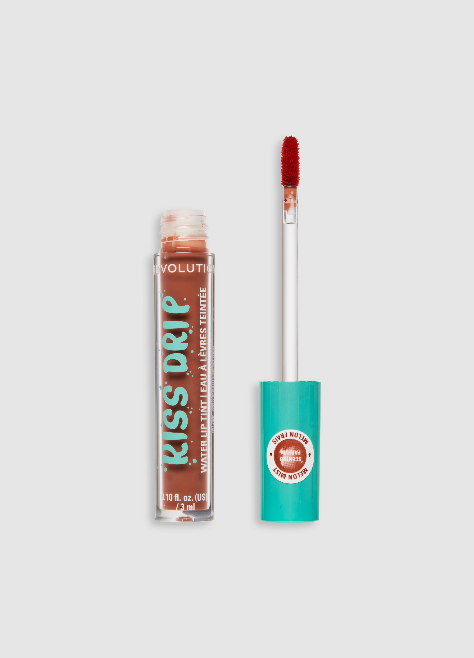 REVOLUTION, Kiss Drip Water Lip Tint Melon Mist, Donna, Rosso, Taglia: FASUL