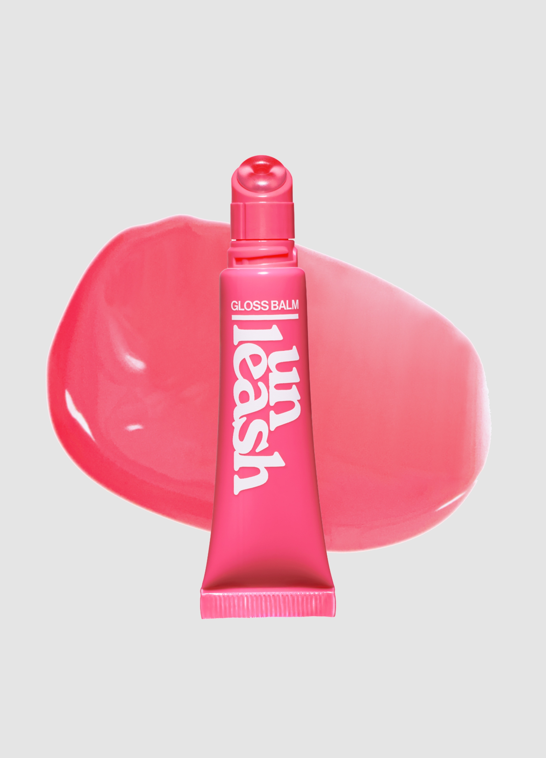 UNLEASHIA, Sunset Dazzle Gloss Balm No.3 Ibiza Balsamo Labbra - Make-up Coreano, Donna, Rosso, Taglia: FASUL